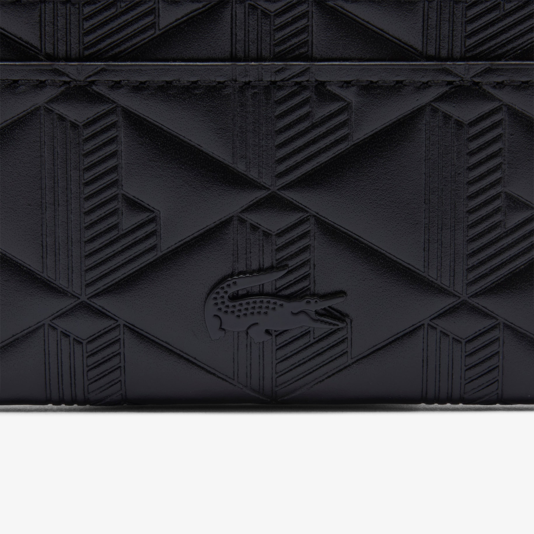 Maheki Embossed Leather Card Holder image number 3