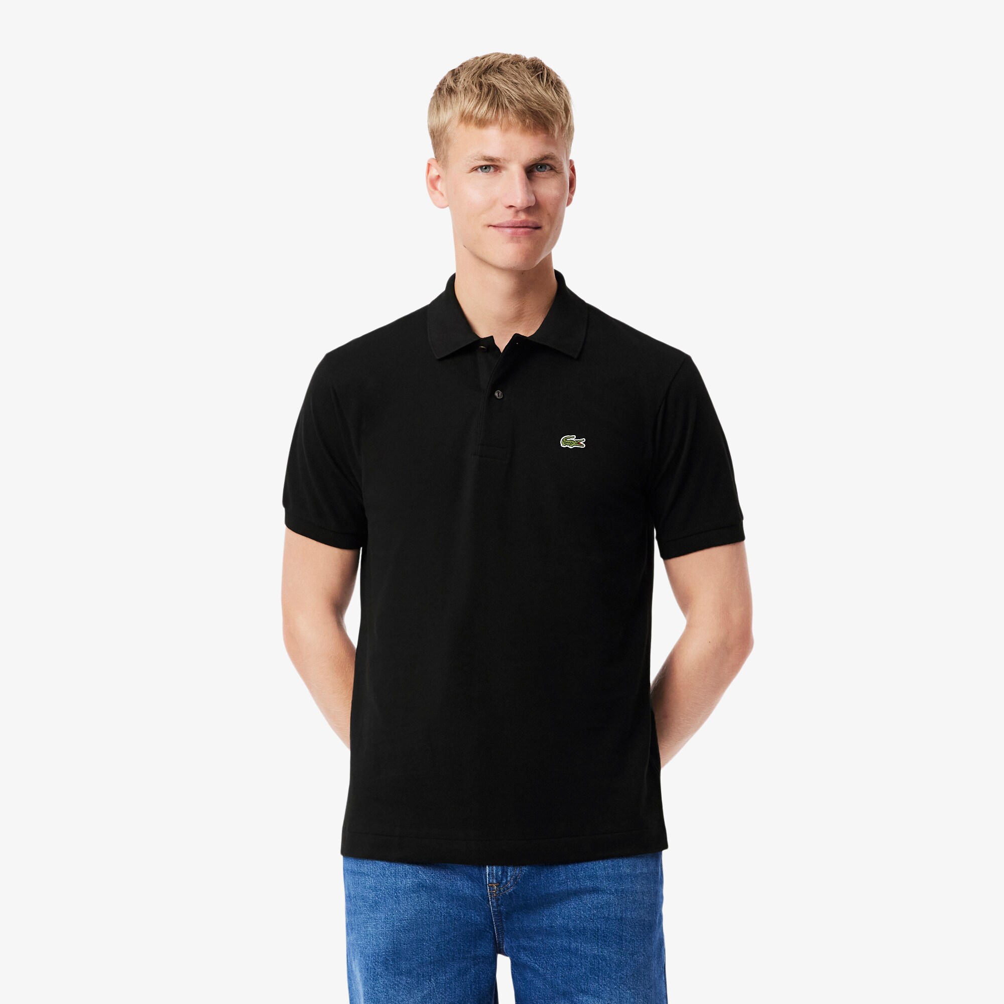 Lacoste Sport Trening Lacoste Original Beli Kaos Polo Original