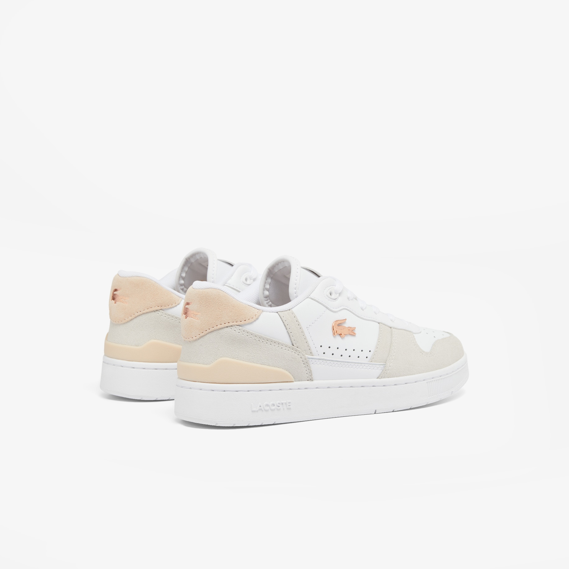 Sepatu Sneakers Kulit Set T-Clip Wanita image number 2