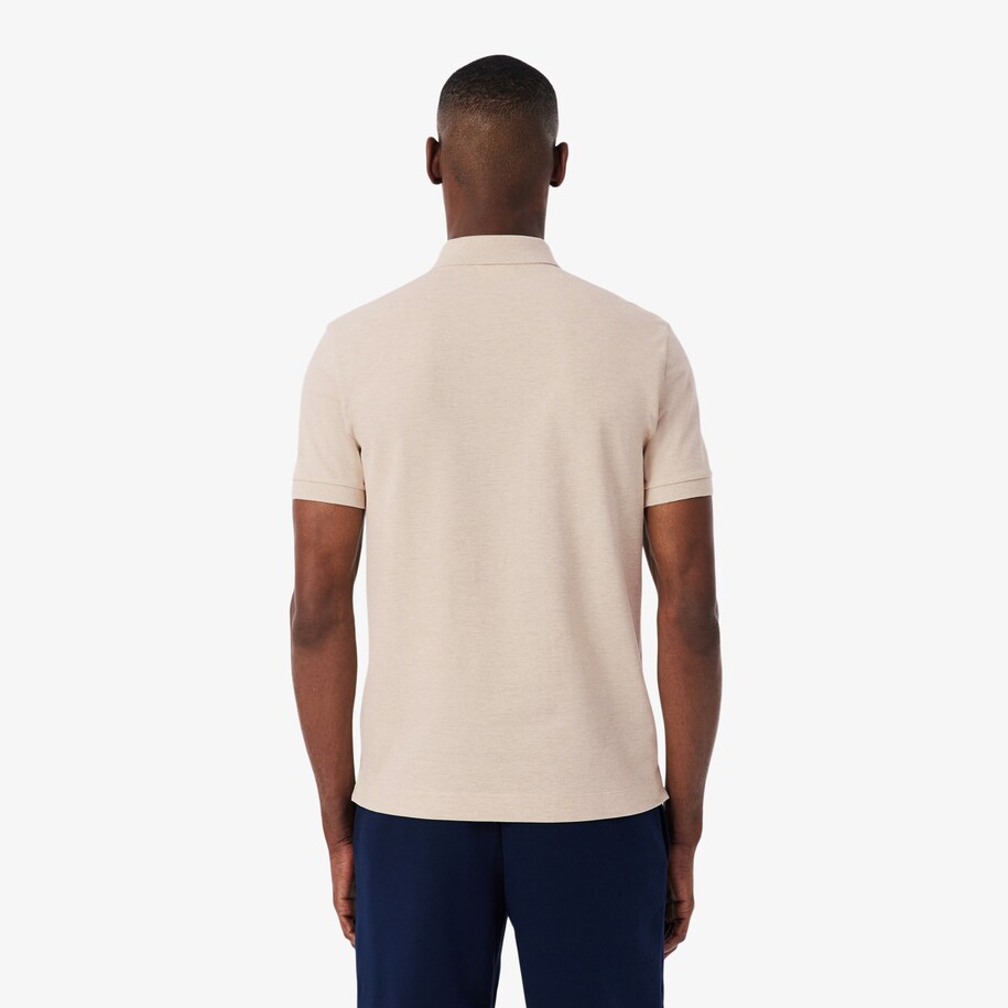 Men's Lacoste Paris Polo Shirt Regular Fit Stretch Cotton Piqu&eacute; image number 2