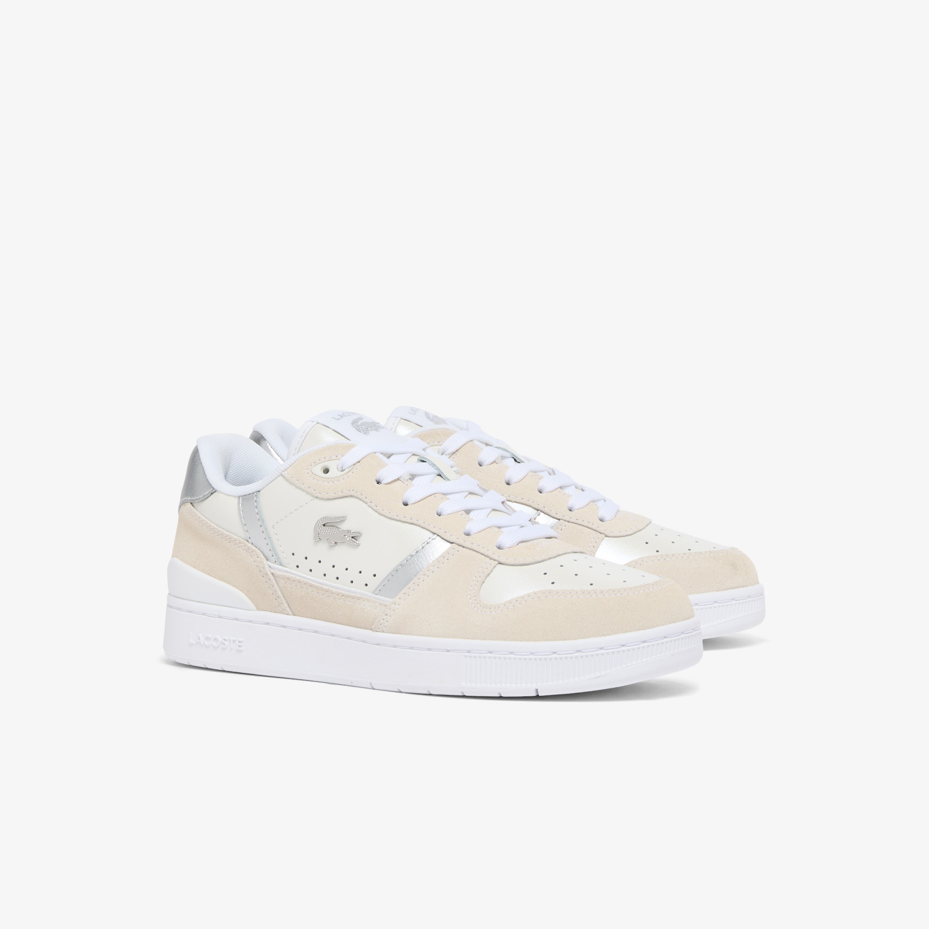 Women&rsquo;s T-Clip Set Leather Sneakers image number 1