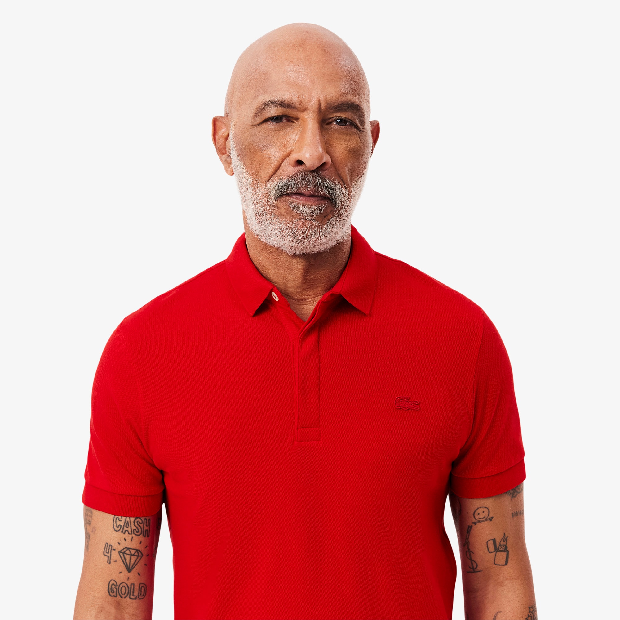 Men's Lacoste Paris Polo Shirt Regular Fit Stretch Cotton Piqu&eacute; image number 1