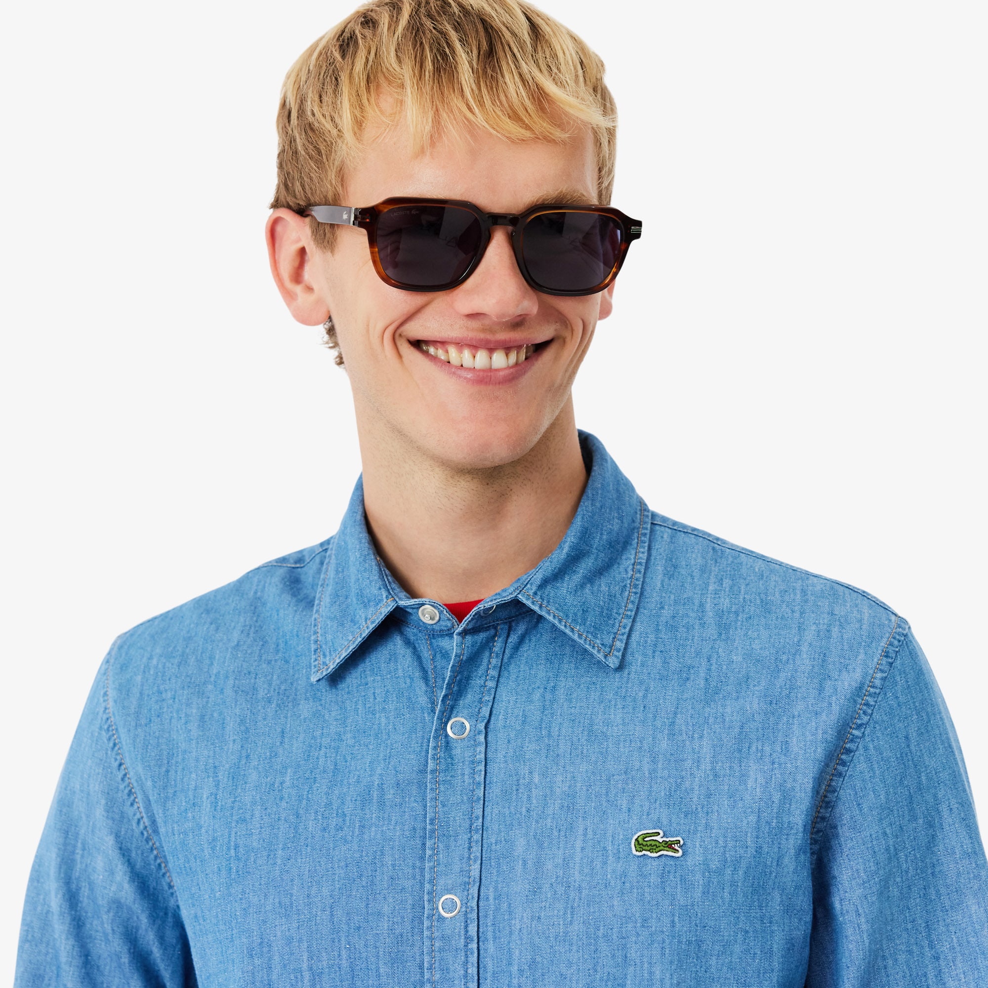 Regular Fit Lightweight Denim Shirt image number 1