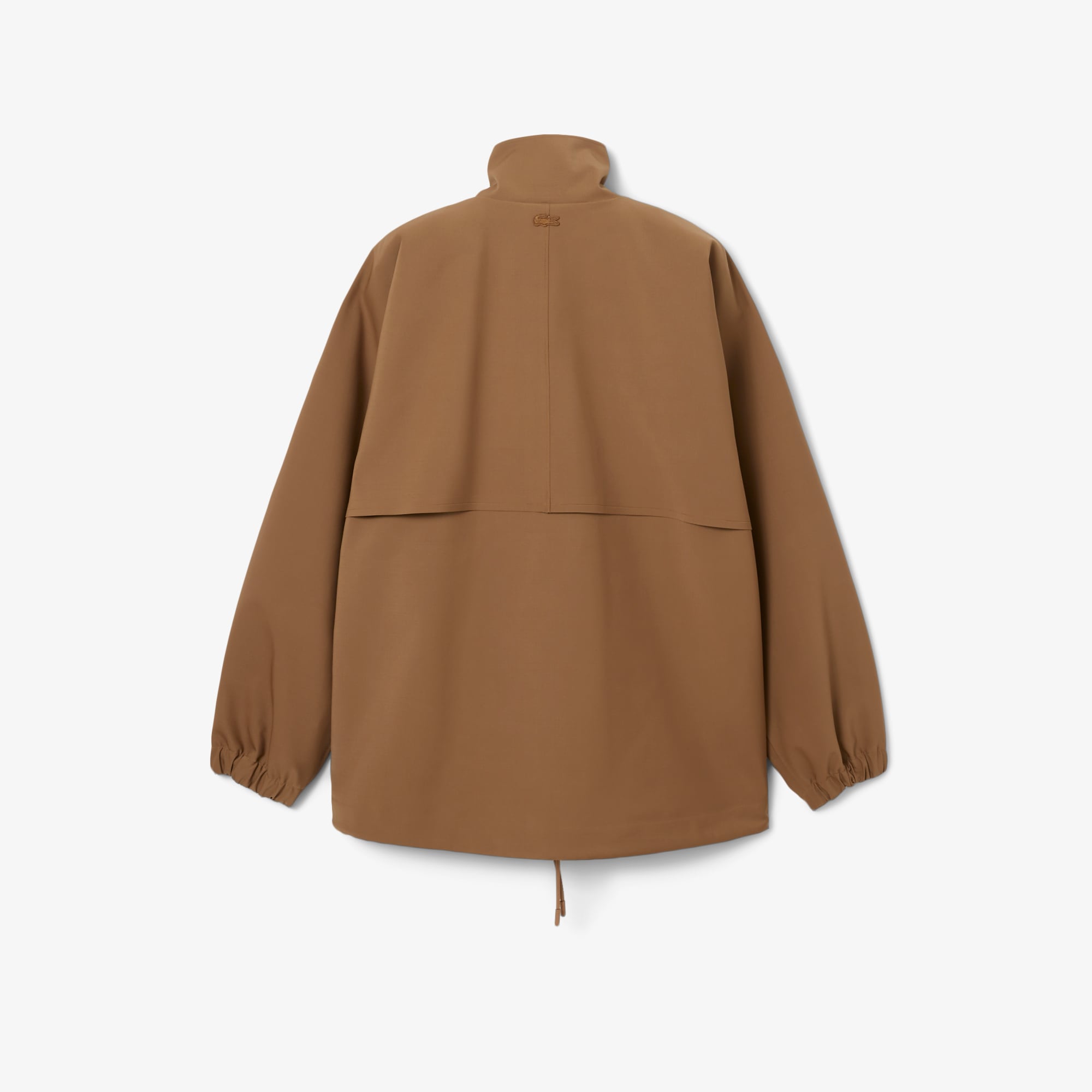 Jaket Track Campuran Wol Runway image number 4