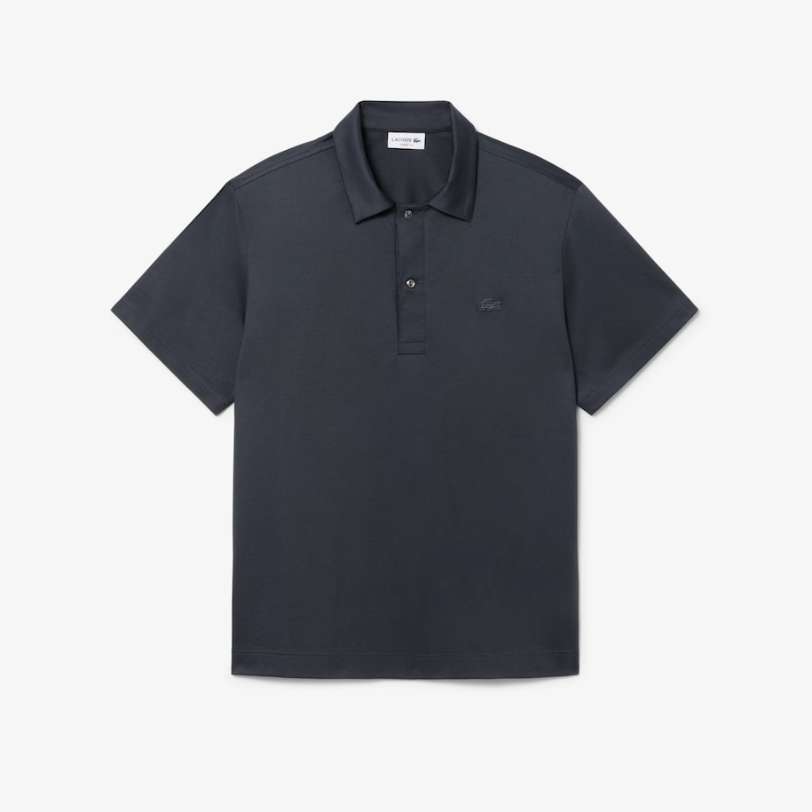 Paris Classic Fit Open Neck Embroidered Polo Shirt image number 3