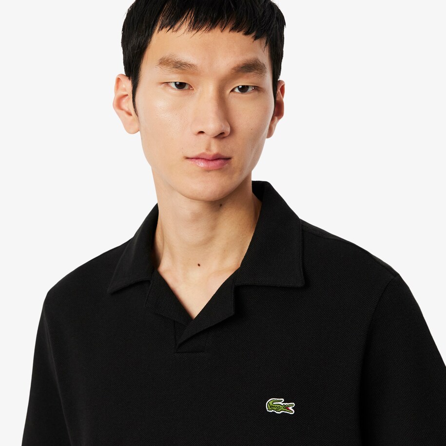 Classic Fit Cotton-Linen Polo Shirt image number 1