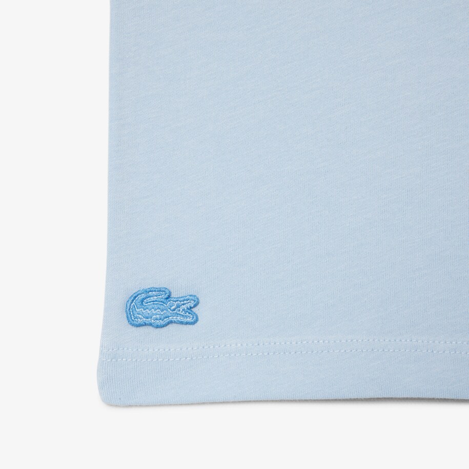 Badge Accent Cotton T-shirt image number 6