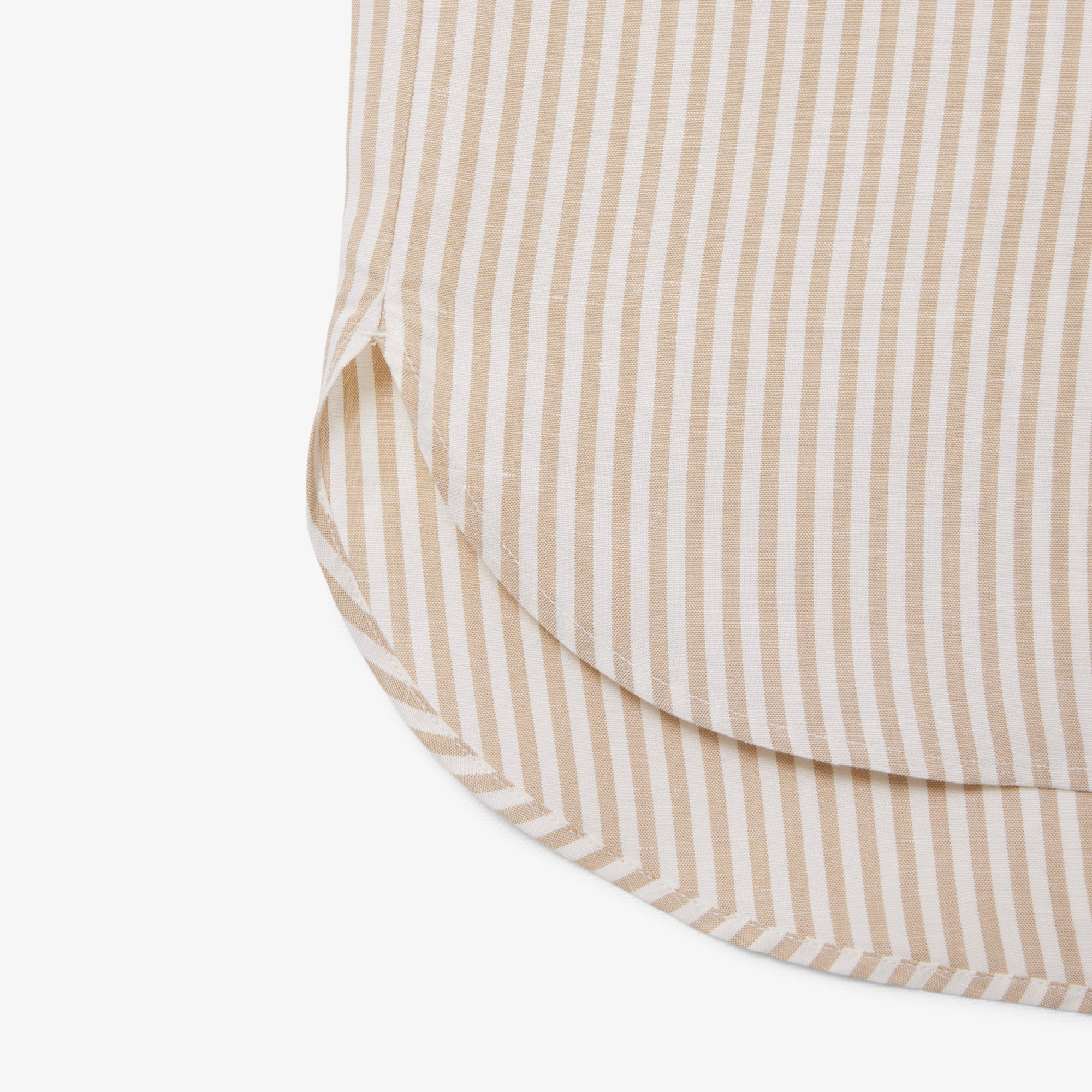 Oversized Linen Blend Shirt Dress image number 4