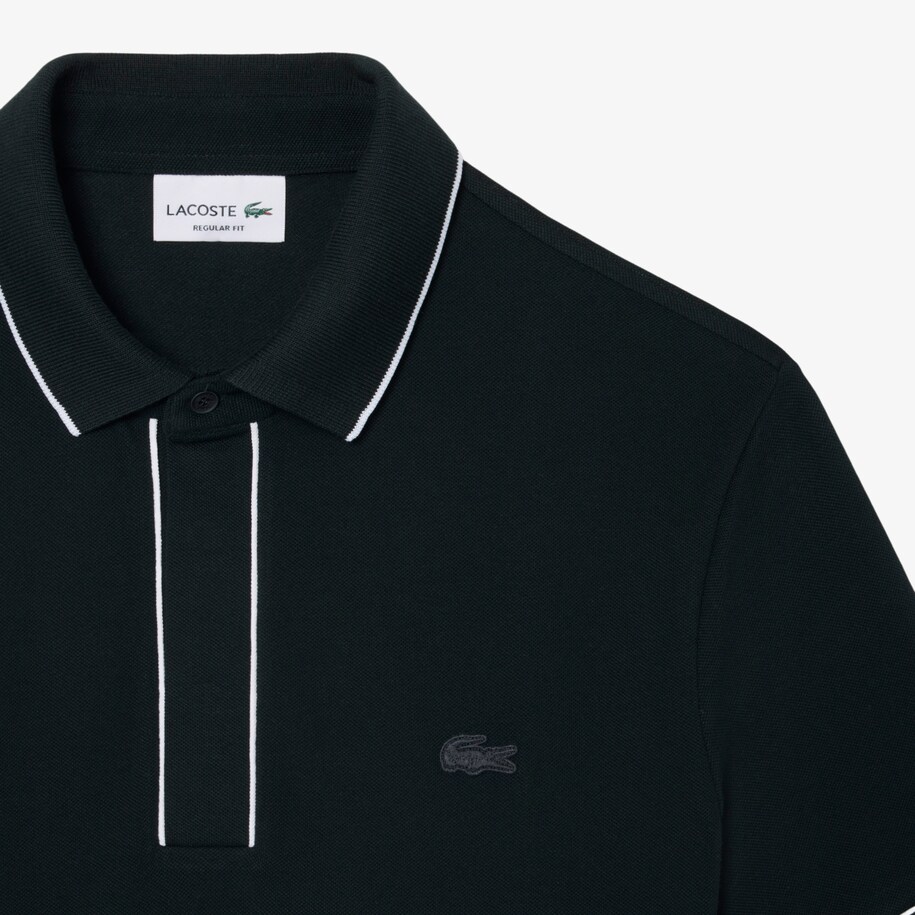 Regular Fit Paris Stretch Piqu&eacute; Polo Shirt image number 4