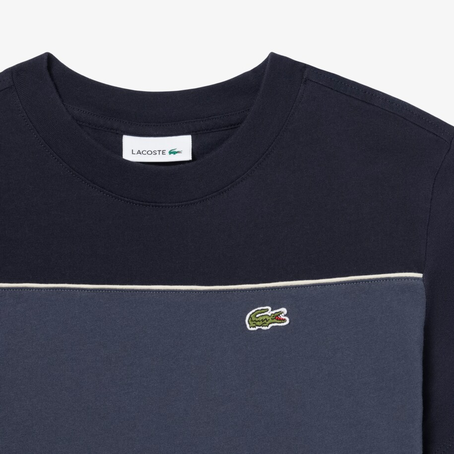 Cotton Colour-Block T-shirt image number 5