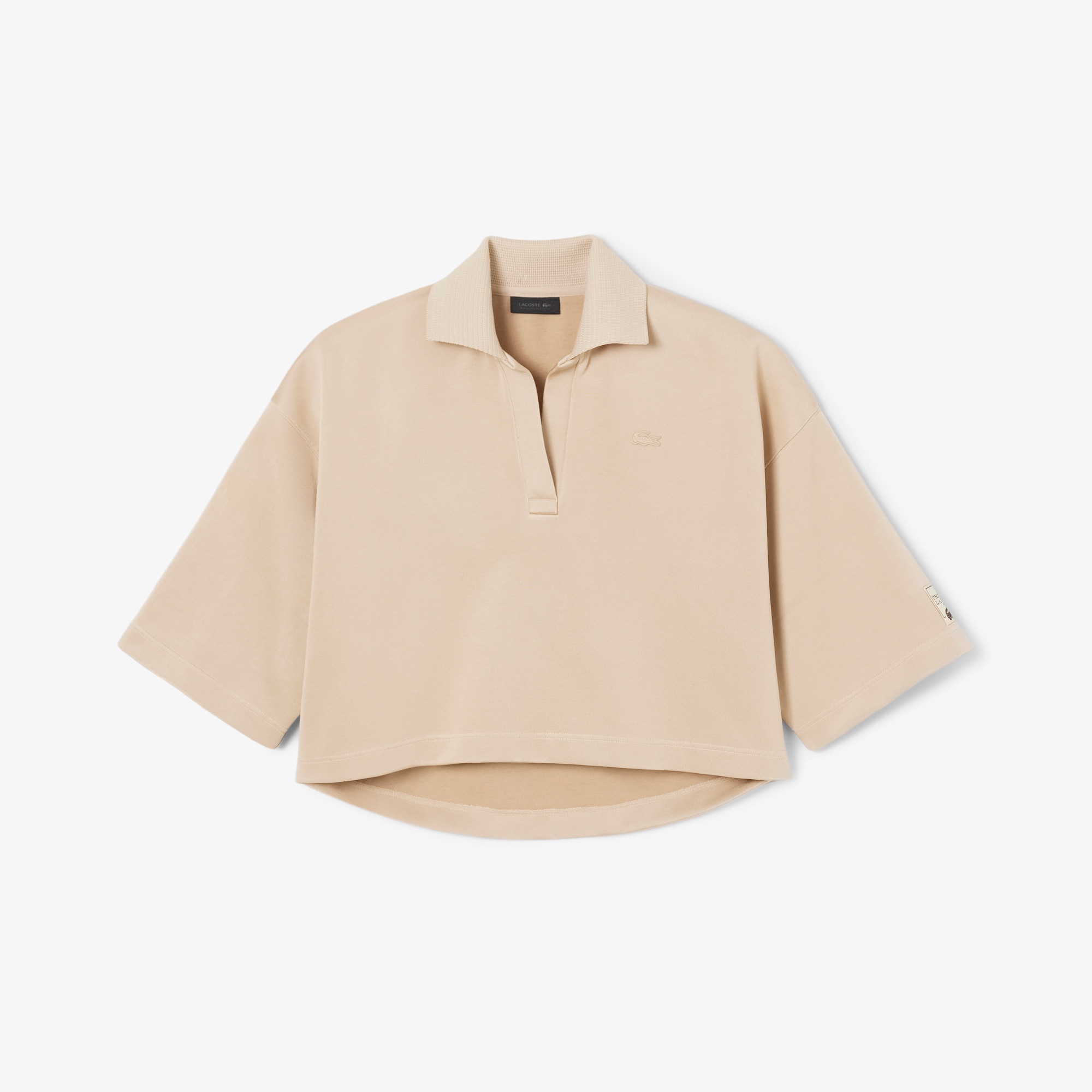 Runway Boxy Polo Collar Sweatshirt image number 3