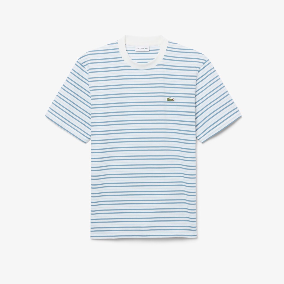 Striped Cotton T-shirt image number 3