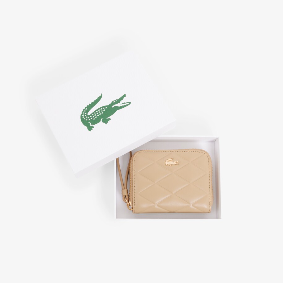 Small Crocodelle Leather Coin Purse image number 4