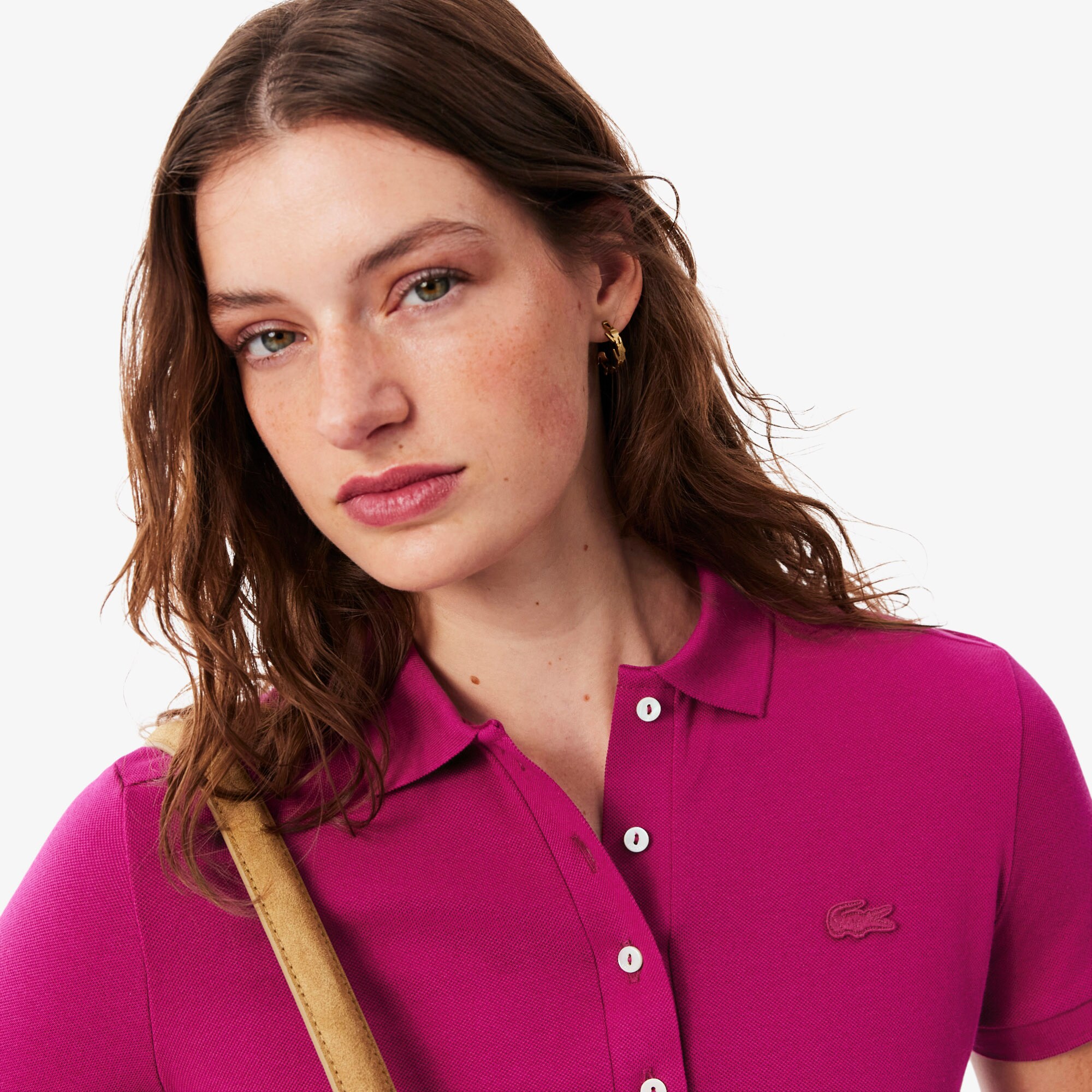 L.12.D Slim Fit Stretch Petit Piqu&eacute; Polo Shirt image number 1