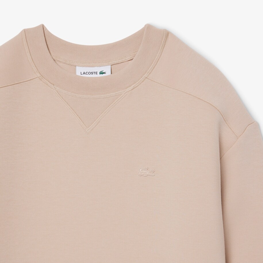 Oversized Cotton Sweatshirt Dress image number 1