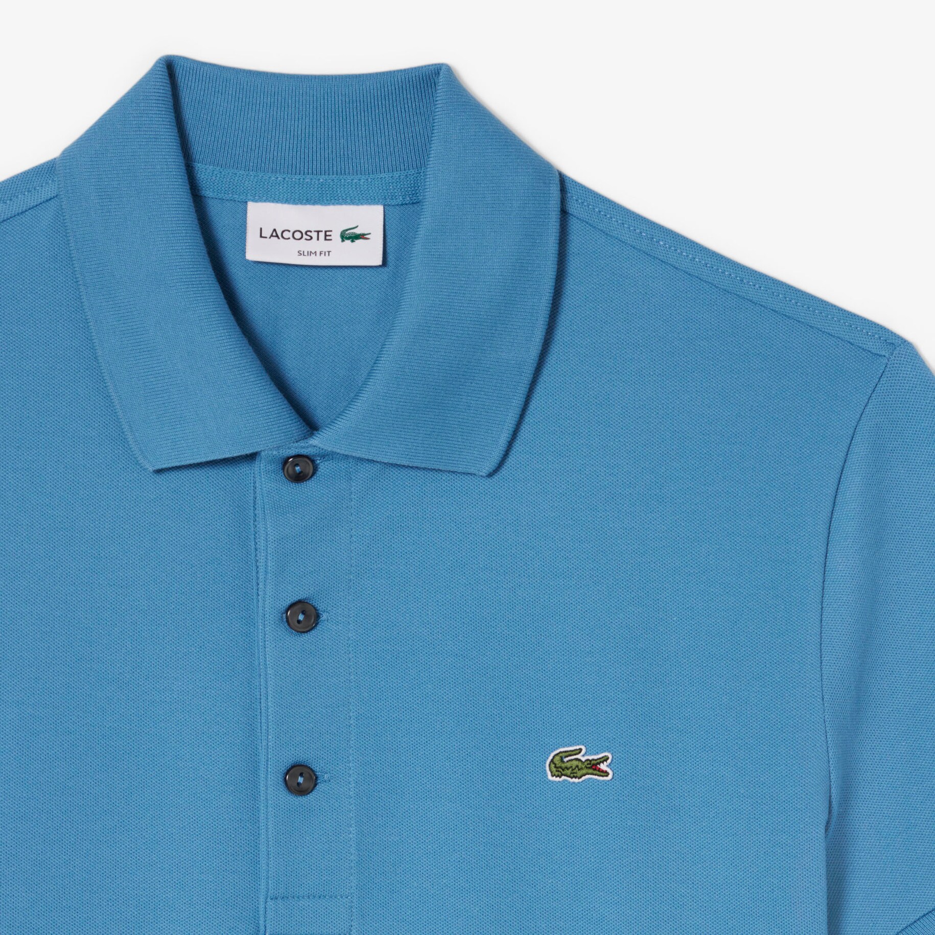 Slim Fit Stretch Piqu&eacute; Polo Shirt image number 4