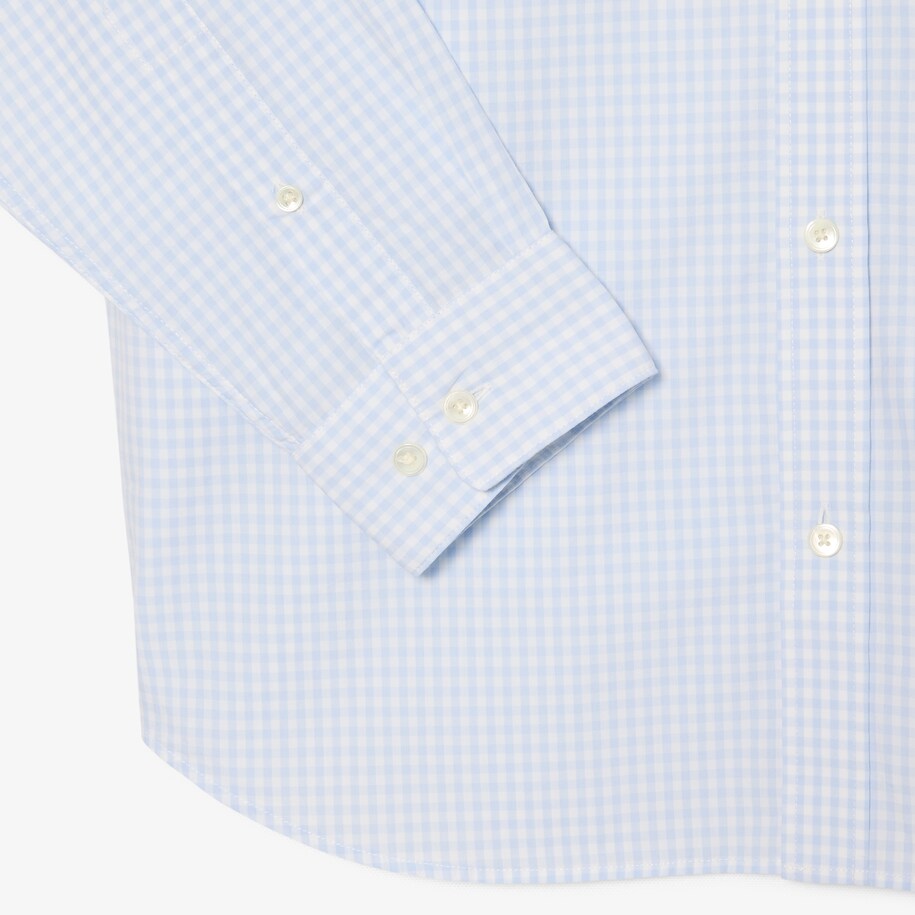 Regular Fit Plaid Poplin Shirt image number 5