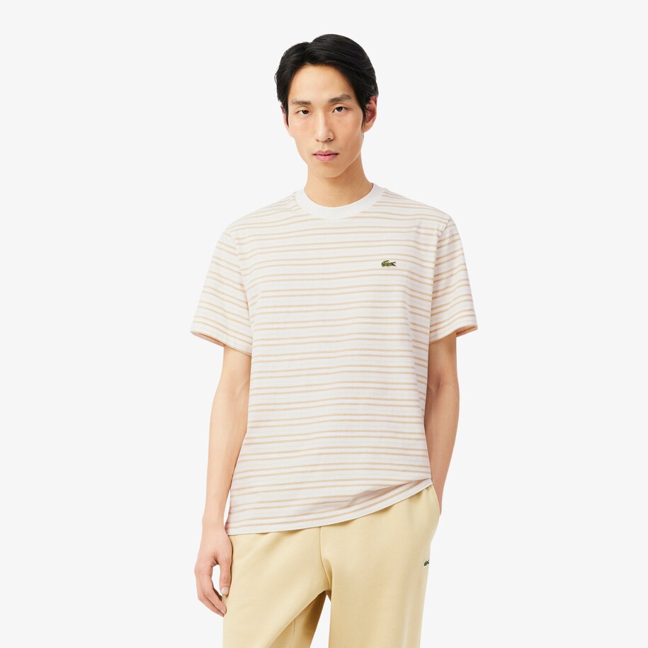 Striped Cotton T-shirt image number 0