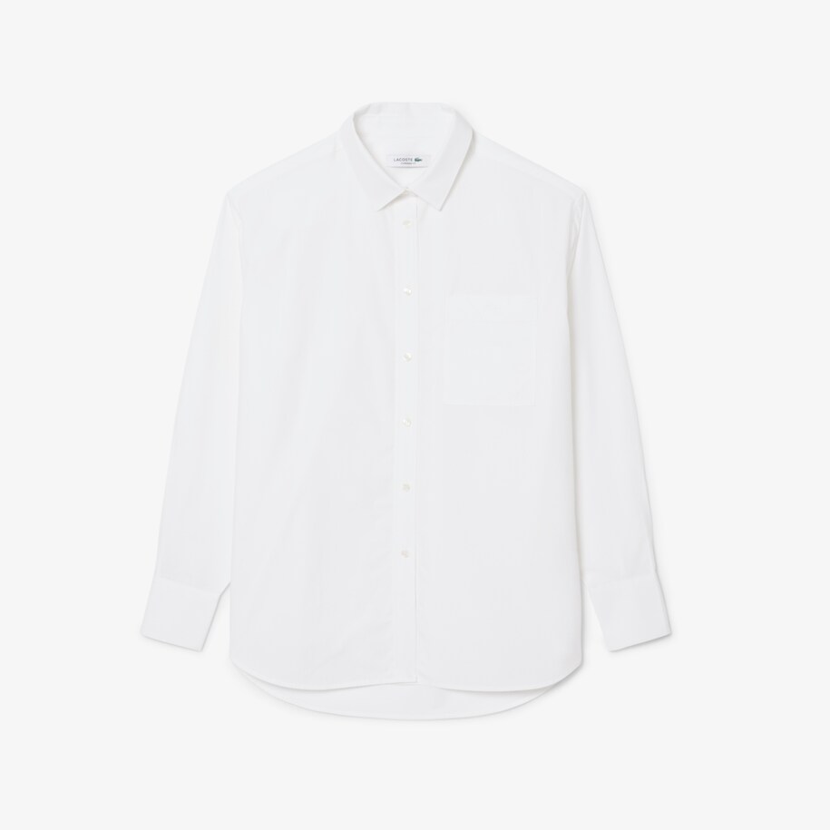 Oversized Cotton Poplin Shirt image number 3