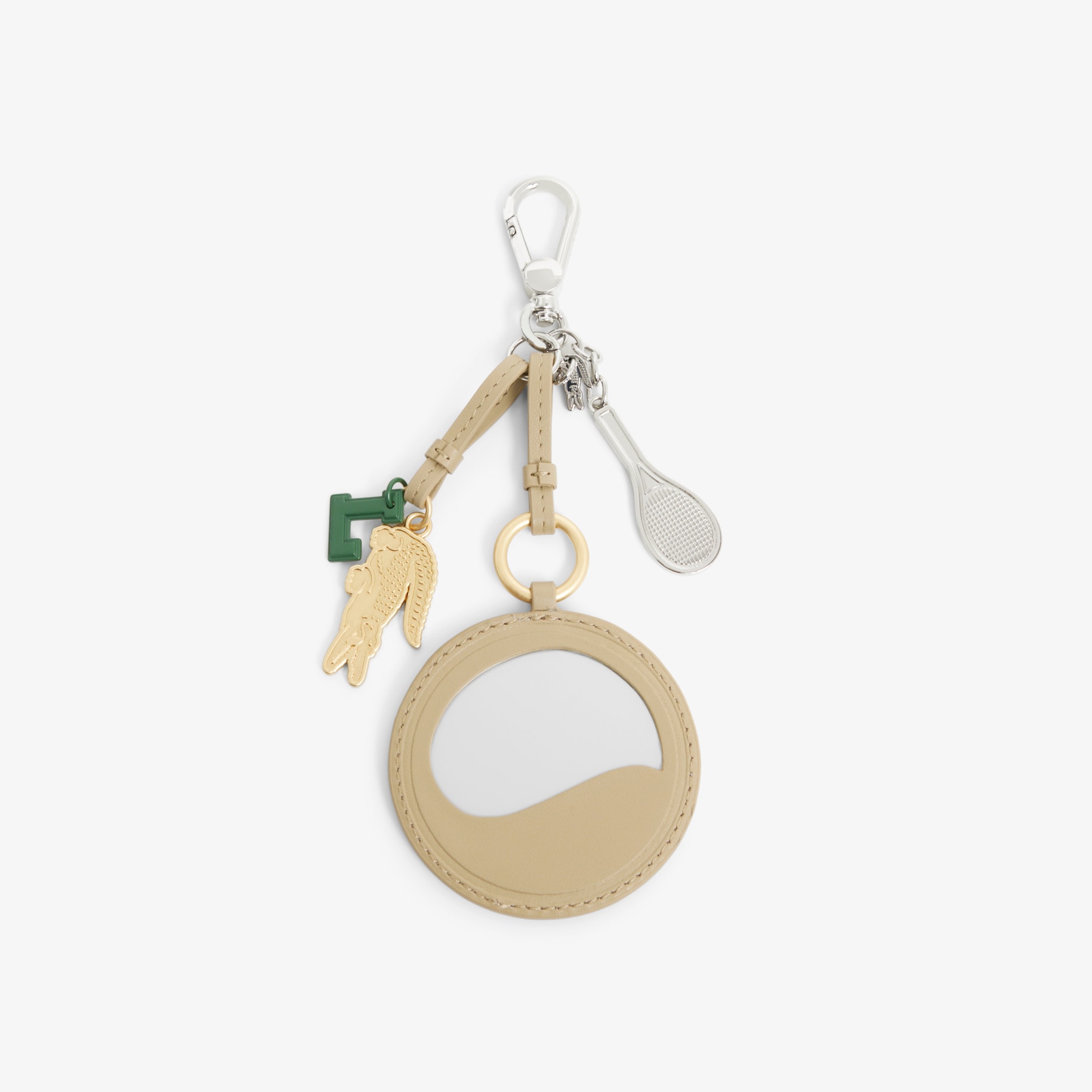 Tennis Racket Mirror L Charms Key Ring image number 1