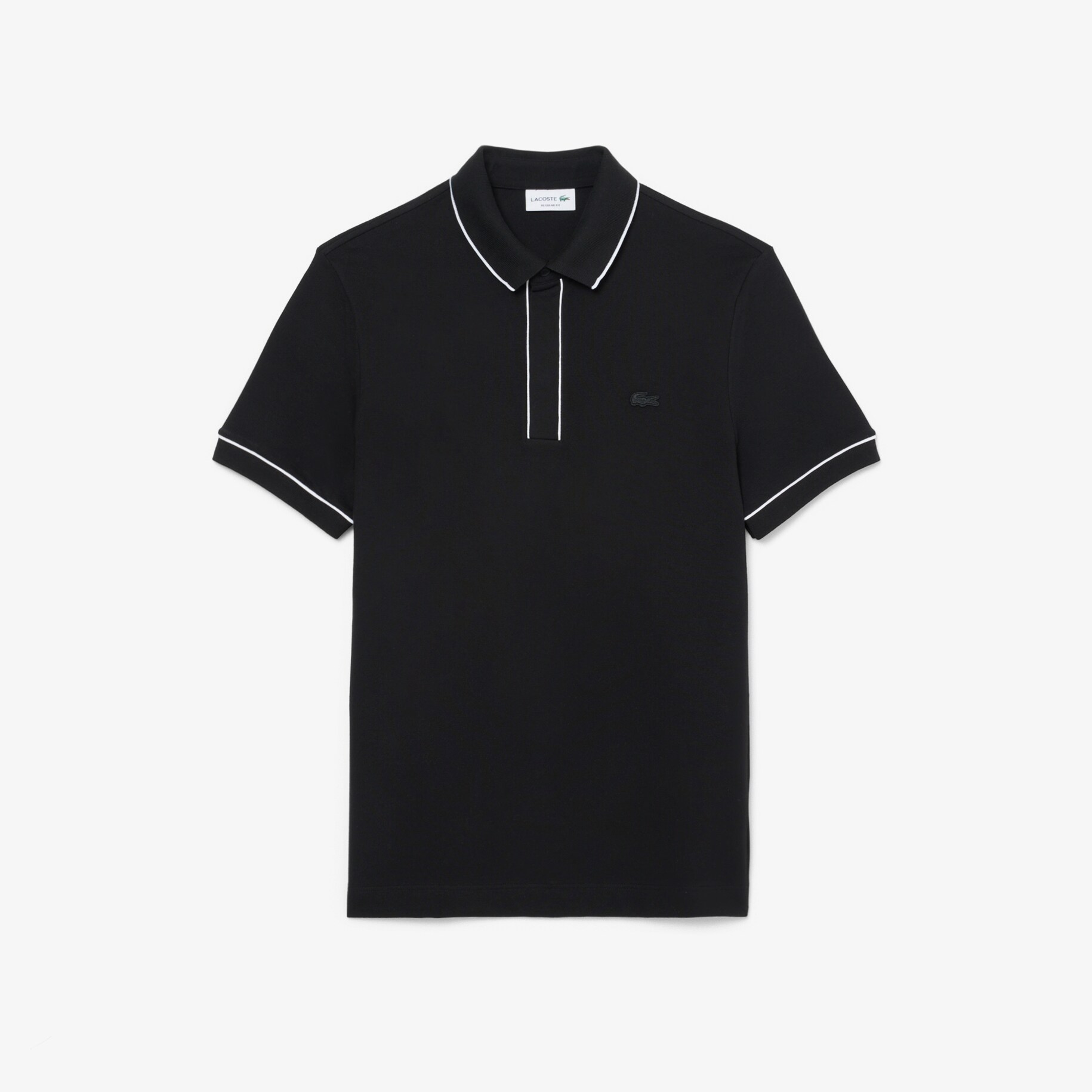 Regular Fit Paris Stretch Piqu&eacute; Polo Shirt image number 3