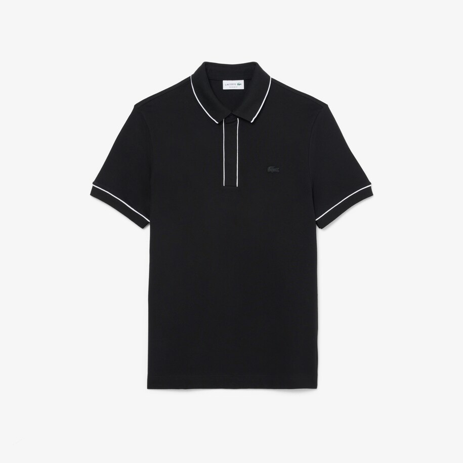Regular Fit Paris Stretch Piqu&eacute; Polo Shirt image number 3