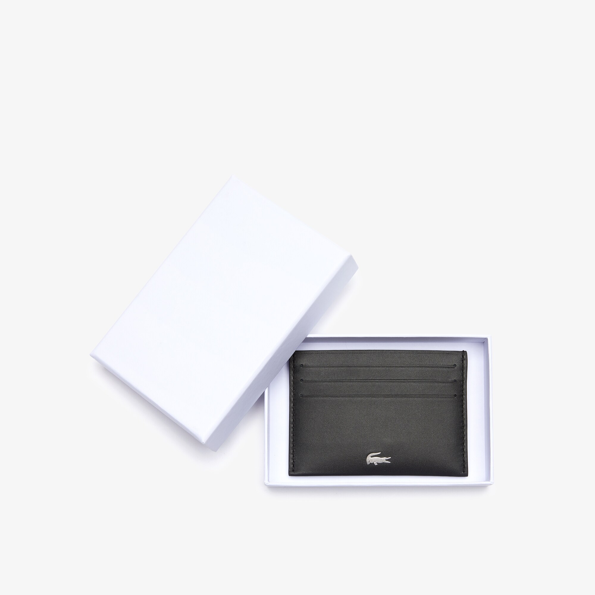 Unisex Fitzgerald credit card holder in leather image number 3