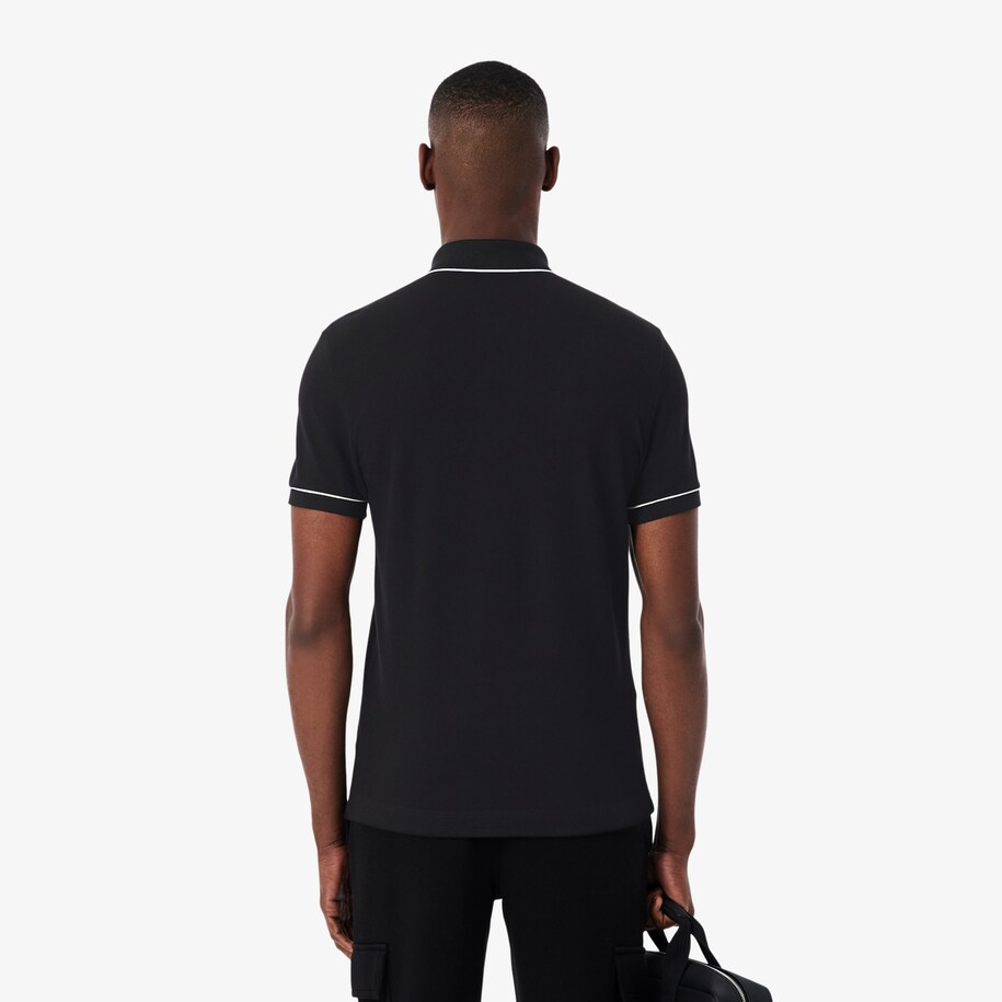 Regular Fit Paris Stretch Piqu&eacute; Polo Shirt image number 2