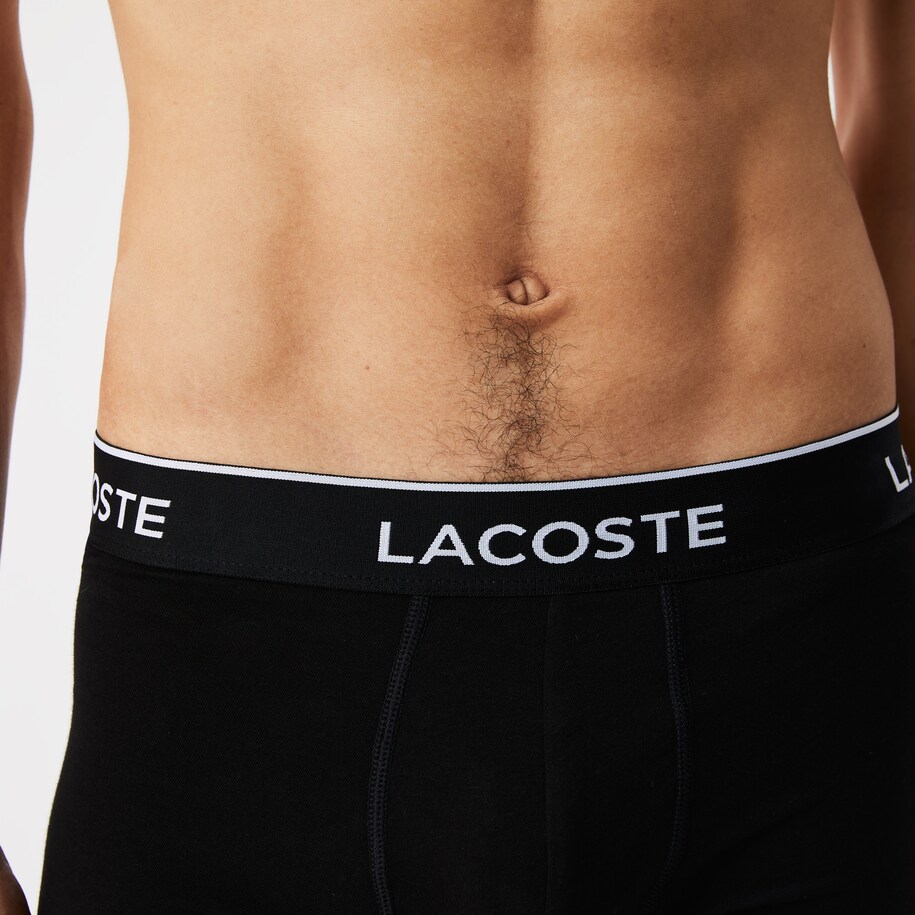 Pack Of 3 Casual Black Trunks image number 3