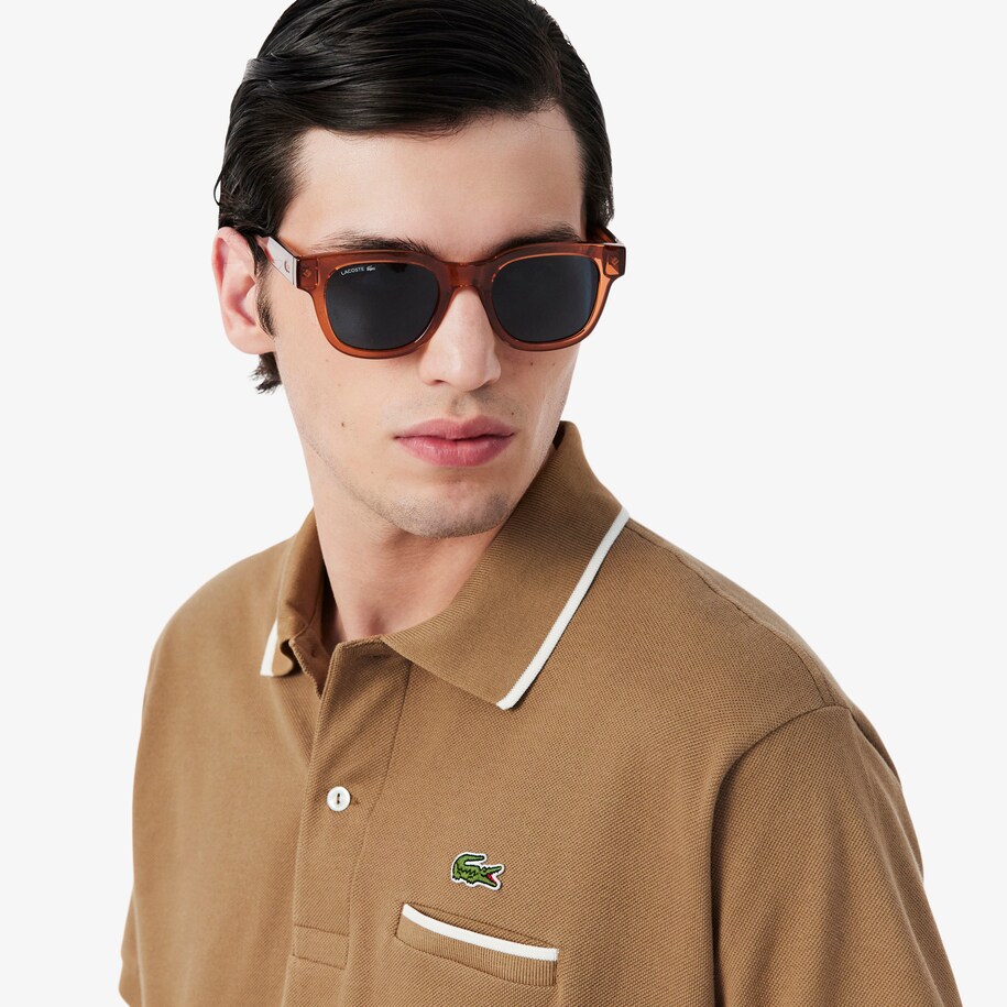 Classic Fit Pocket Accent L.12.12 Polo Shirt image number 1