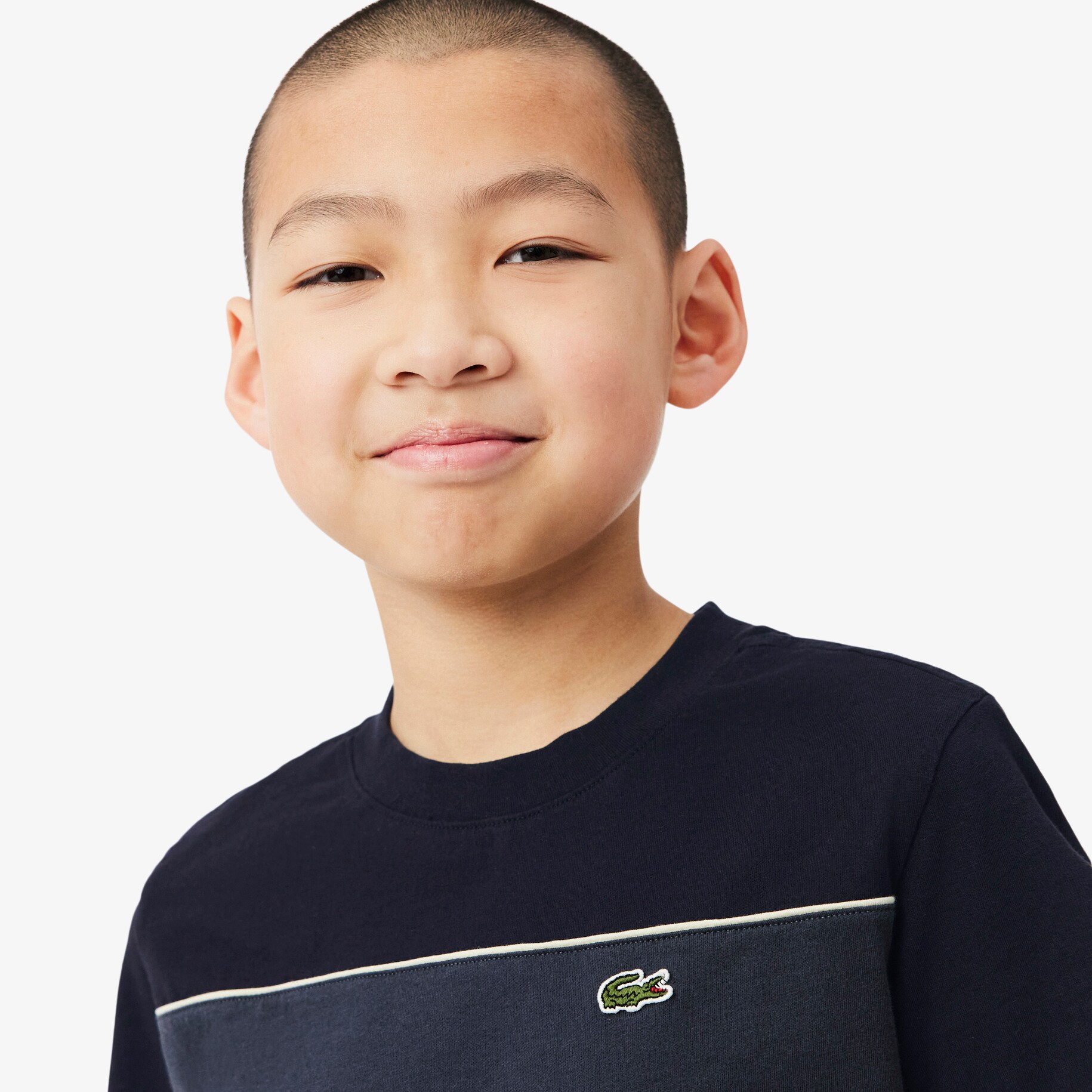 Cotton Colour-Block T-shirt image number 1