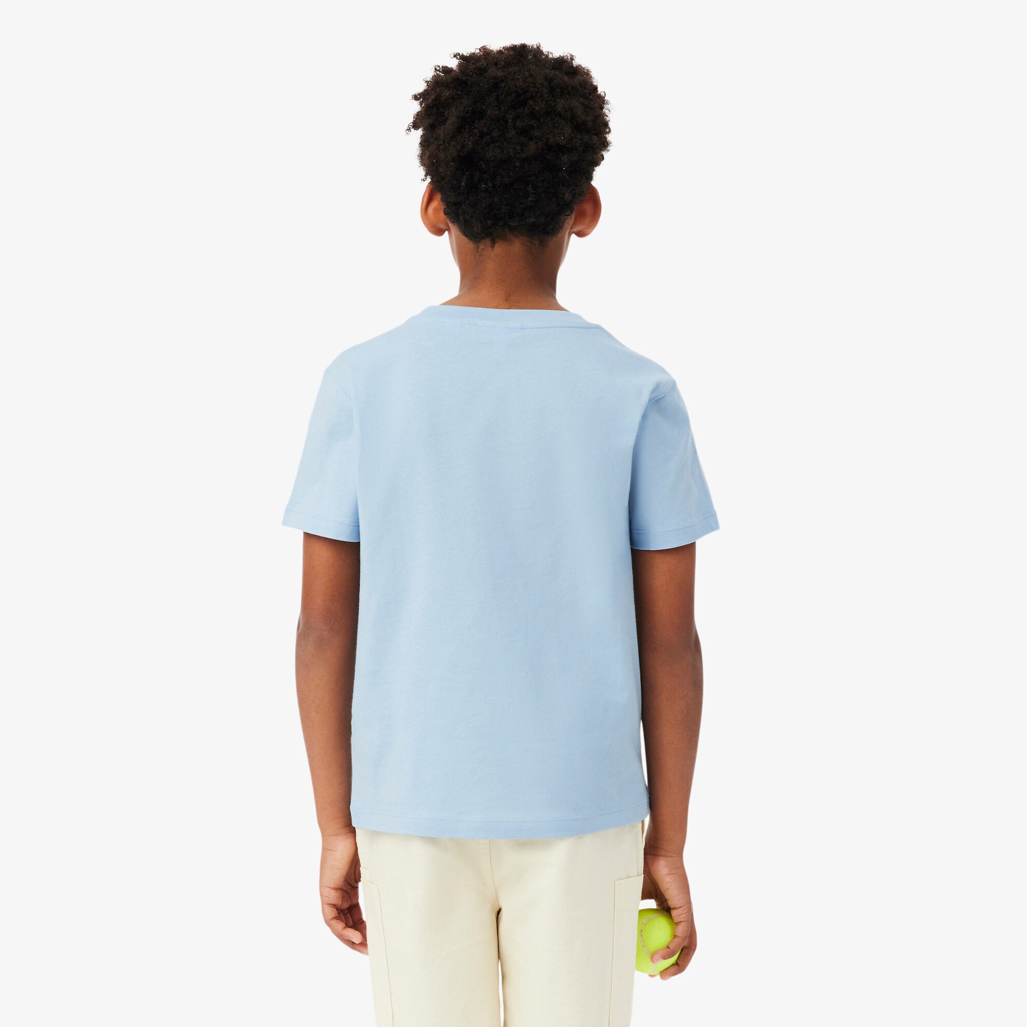 Badge Accent Cotton T-shirt image number 2