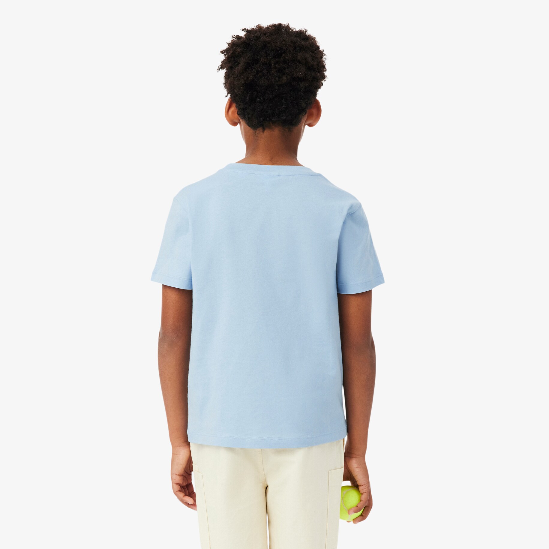 Badge Accent Cotton T-shirt image number 2