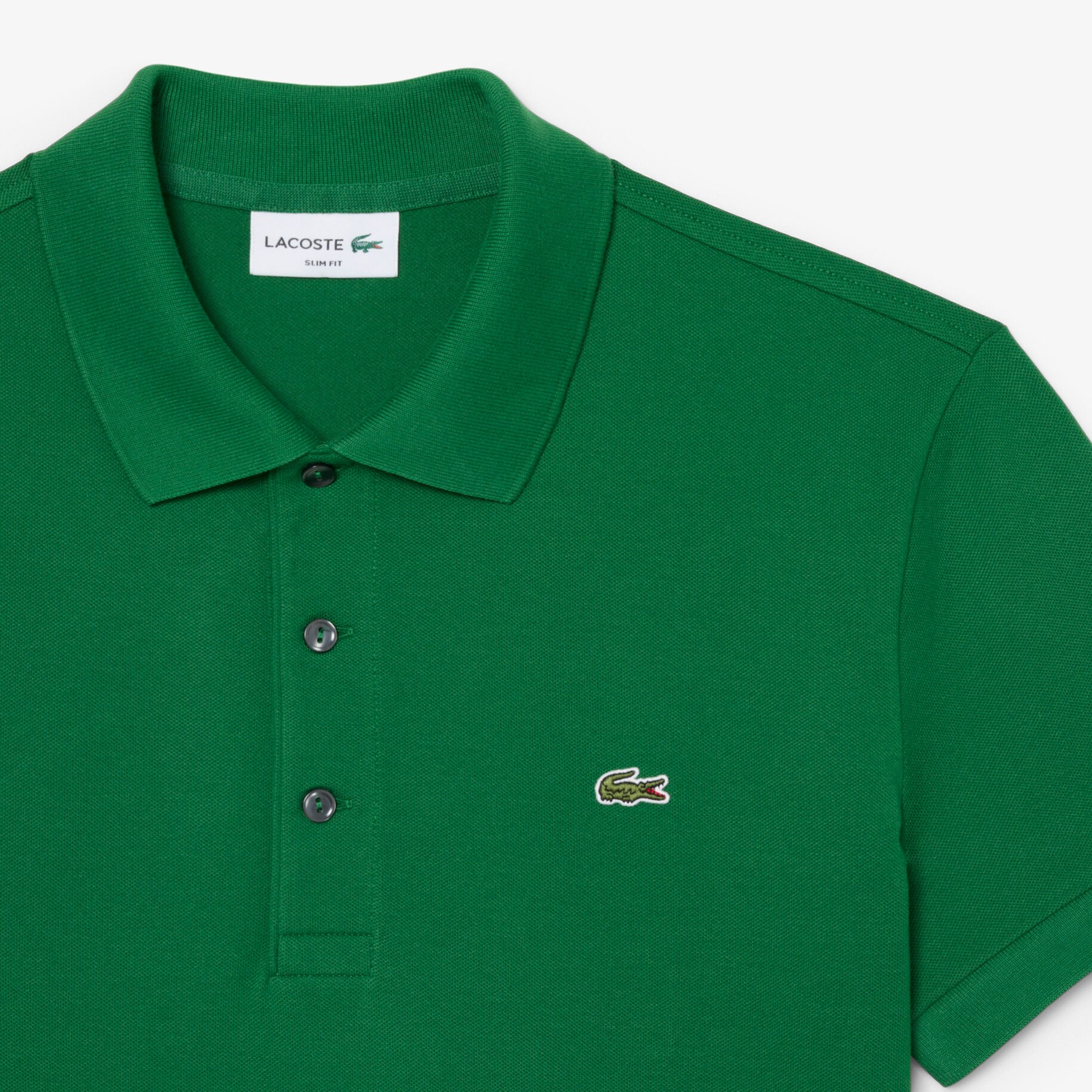 Slim Fit Stretch Mini Piqu&eacute; Polo Shirt image number 4