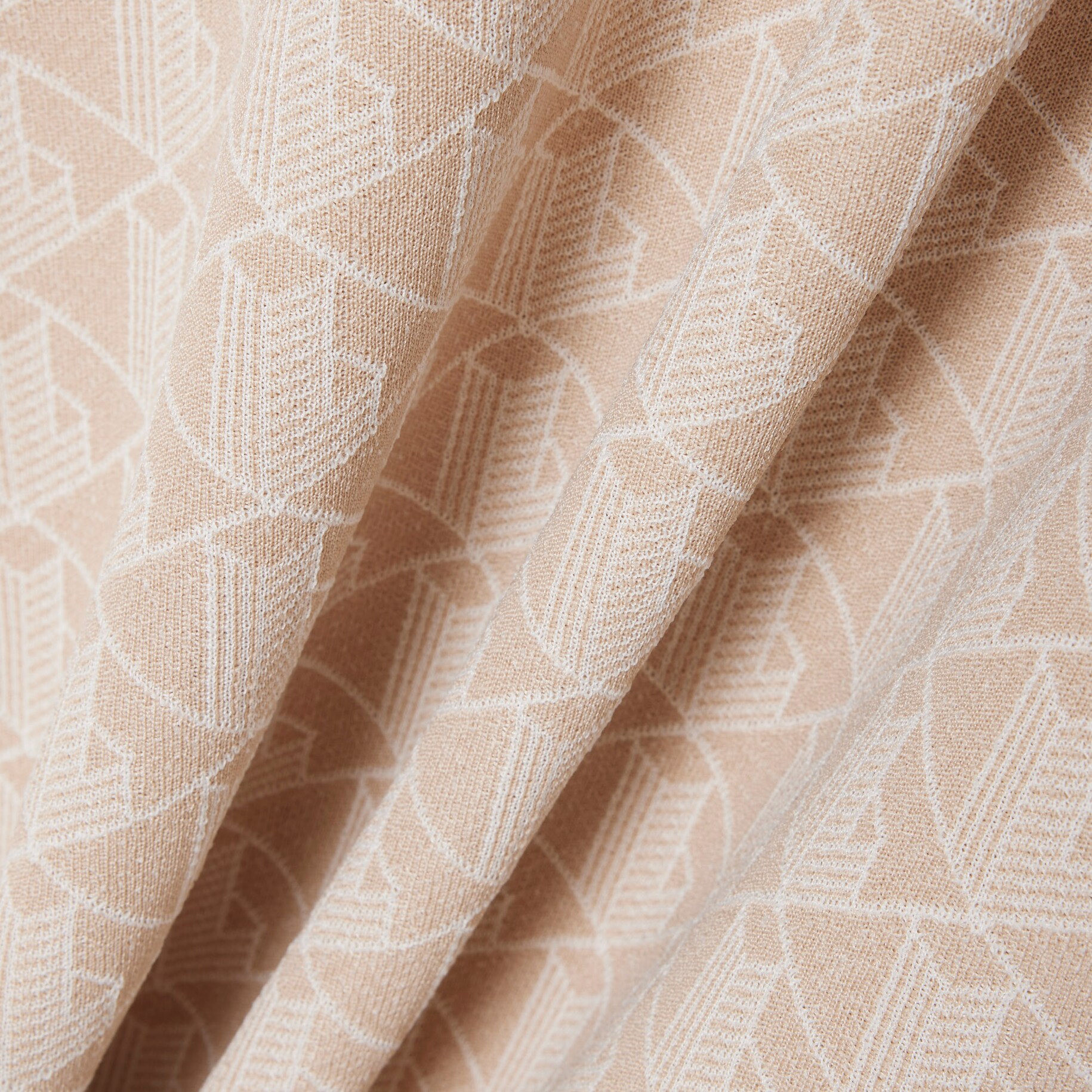 Classic Fit Monogram Jacquard Polo Shirt image number 6