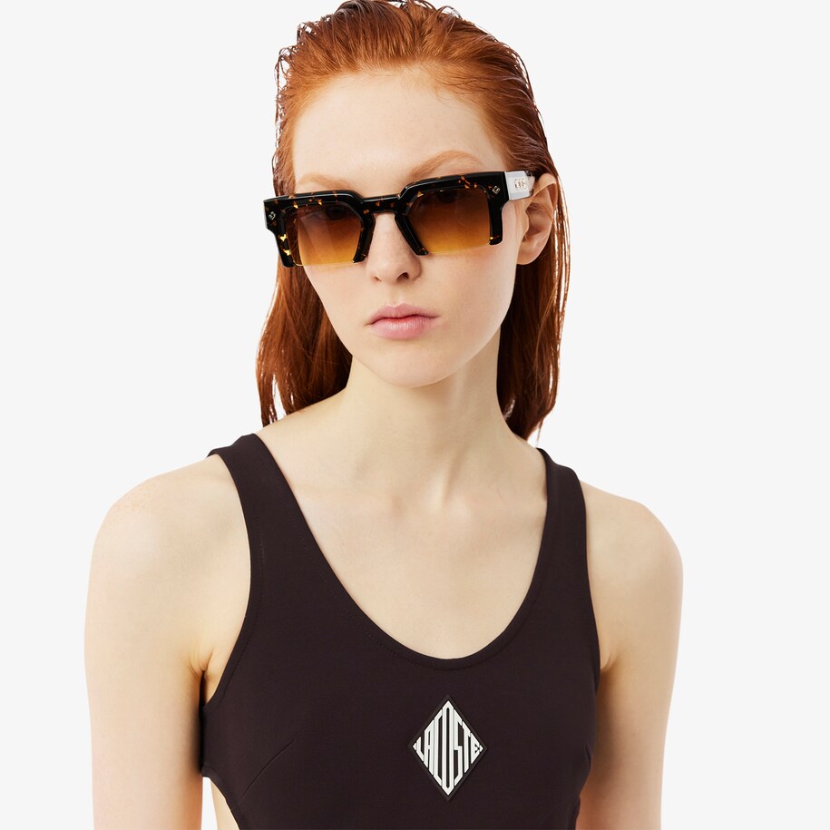 Runway Badge Satin Tank image number 1