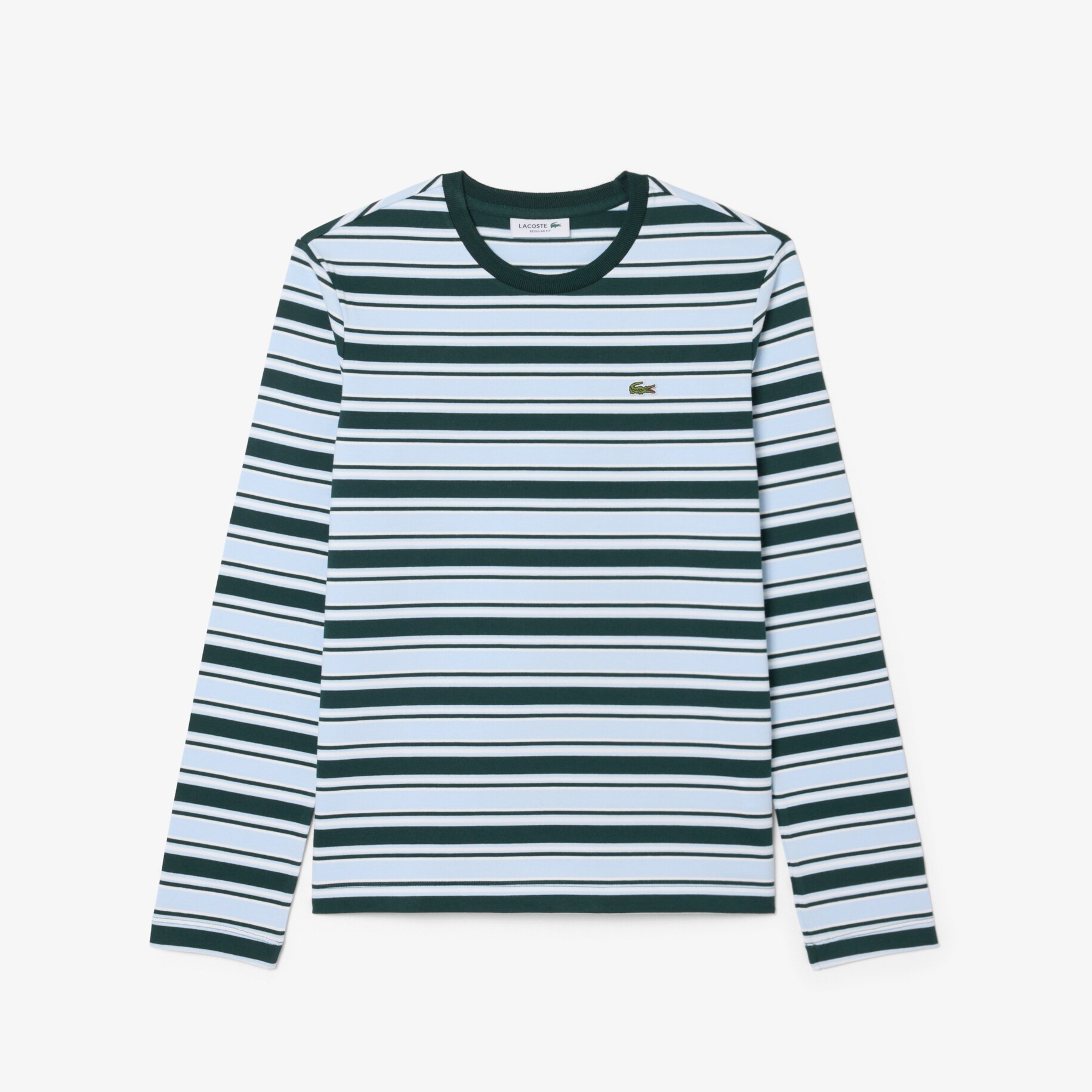 Long Sleeved Striped Jersey T-shirt image number 3