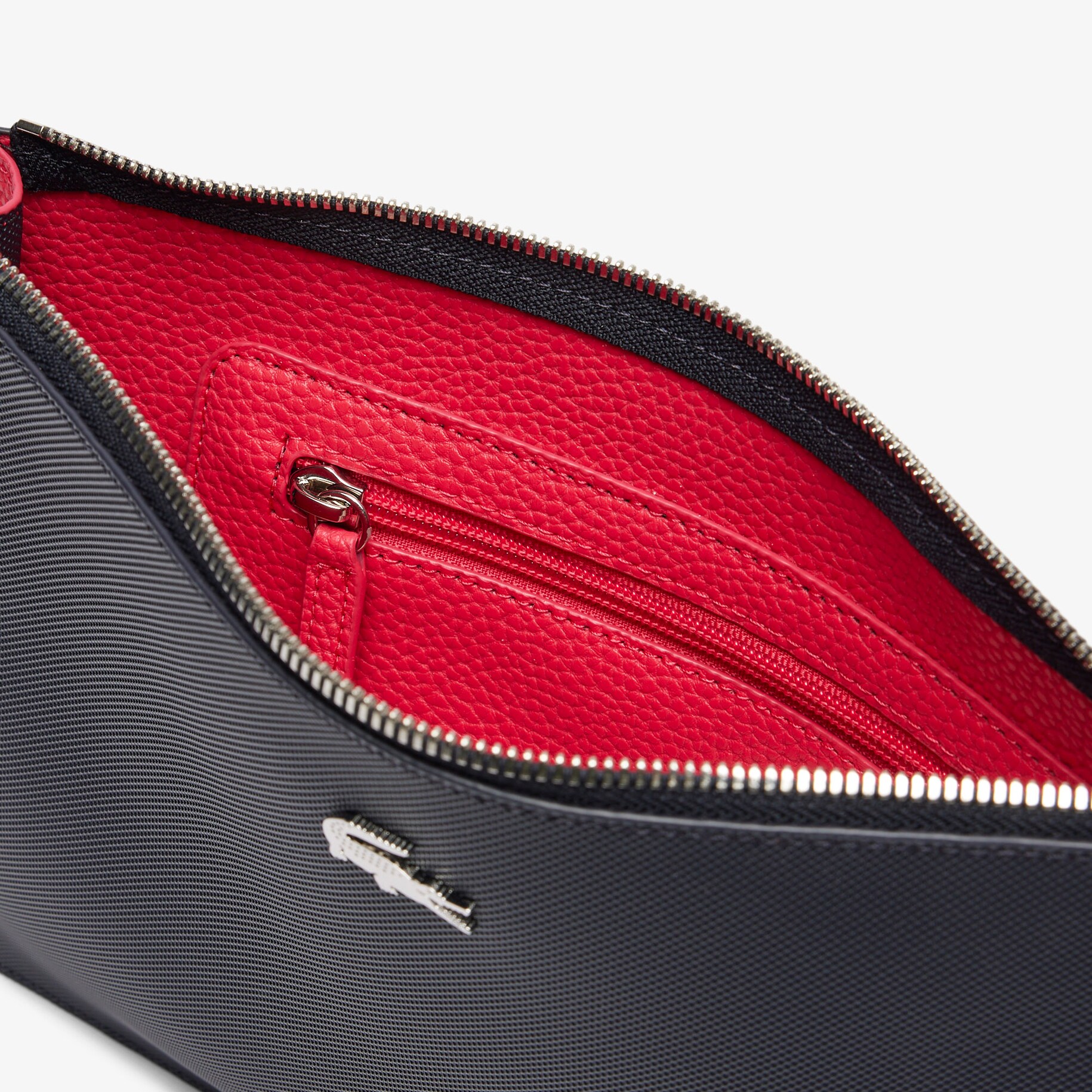 Anna Coated Piqu&eacute; Canvas Pouch image number 3