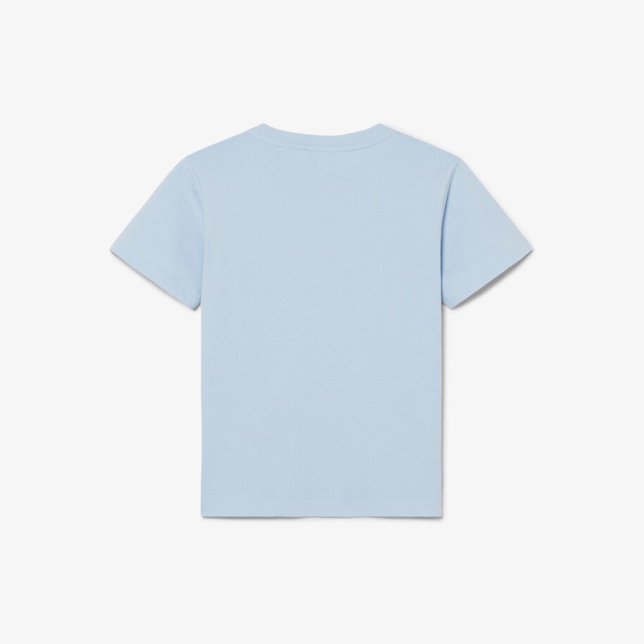 Badge Accent Cotton T-shirt image number 4