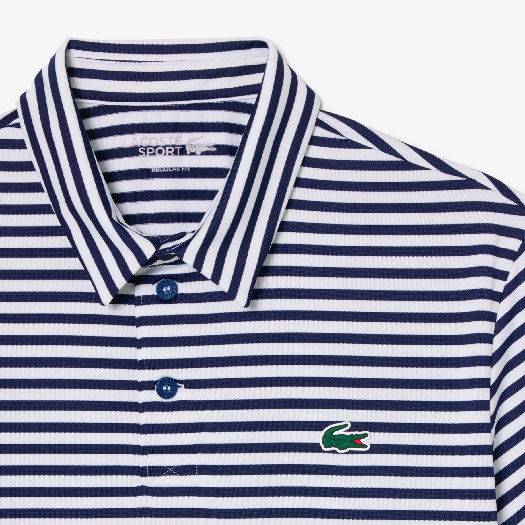 Regular Fit Ultra Dry Striped Golf Polo Shirt image number 4