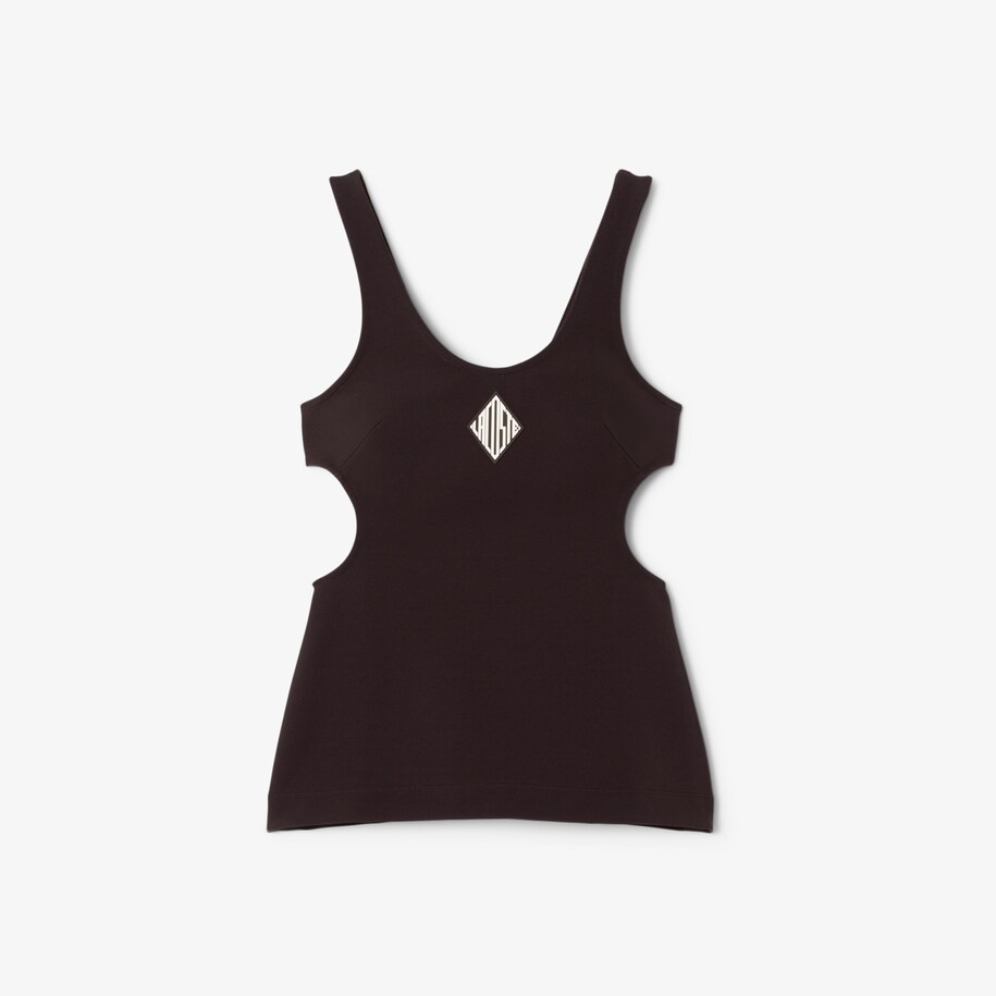 Runway Badge Satin Tank image number 3