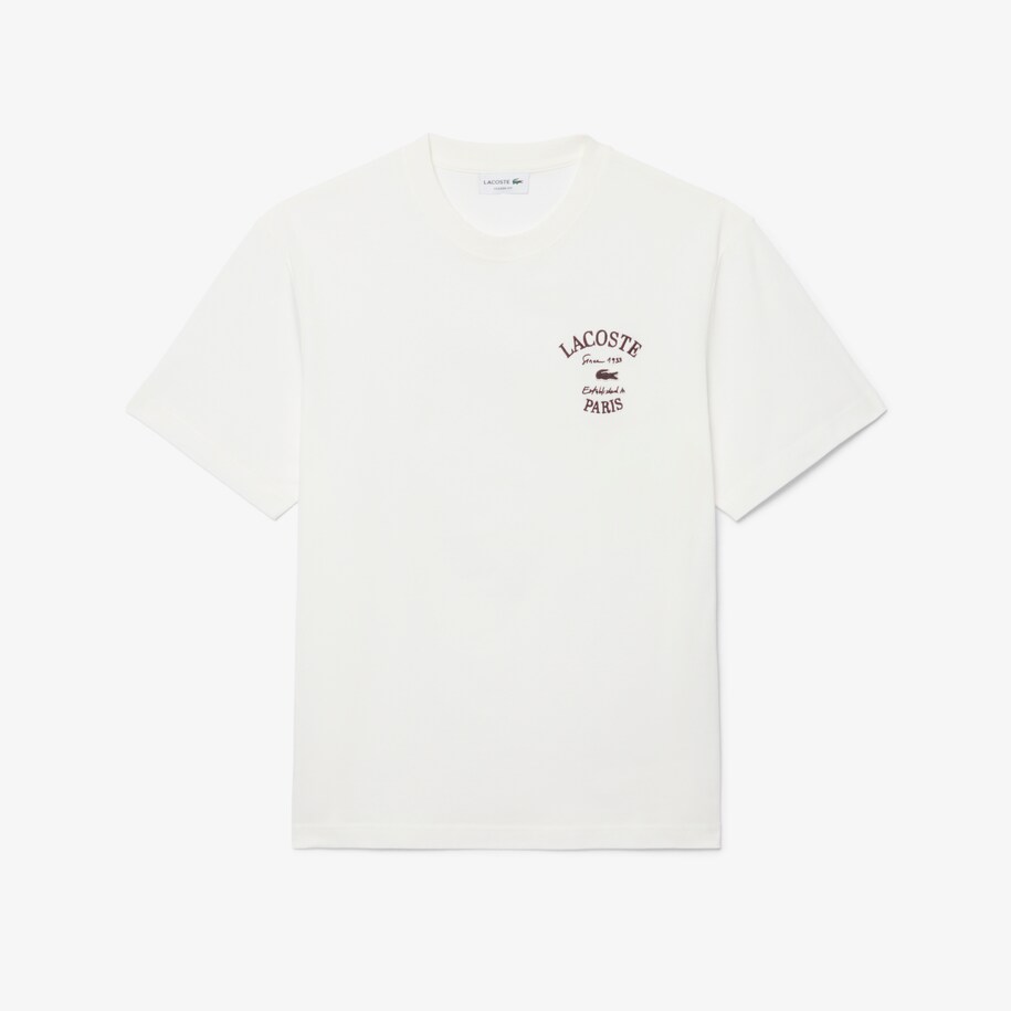 Embroidery Accent Cotton Jersey T-shirt image number 3