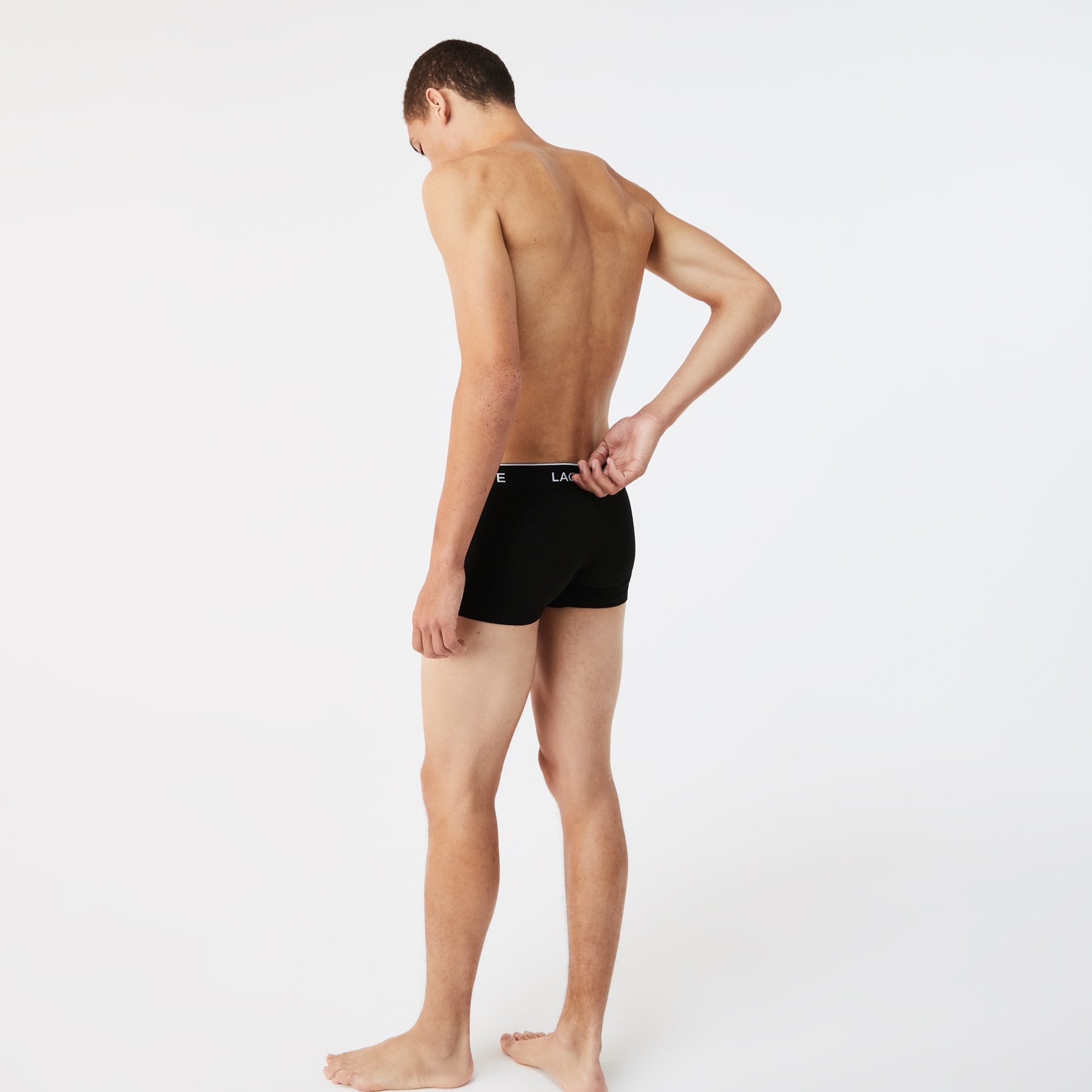 Pack Of 3 Casual Black Trunks image number 2