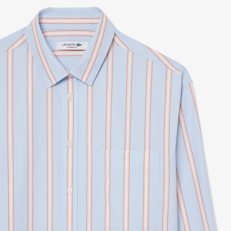 Oversized Cotton Poplin Shirt image number 4