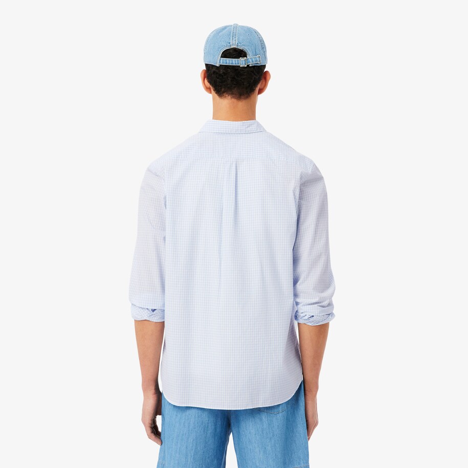 Regular Fit Plaid Poplin Shirt image number 2