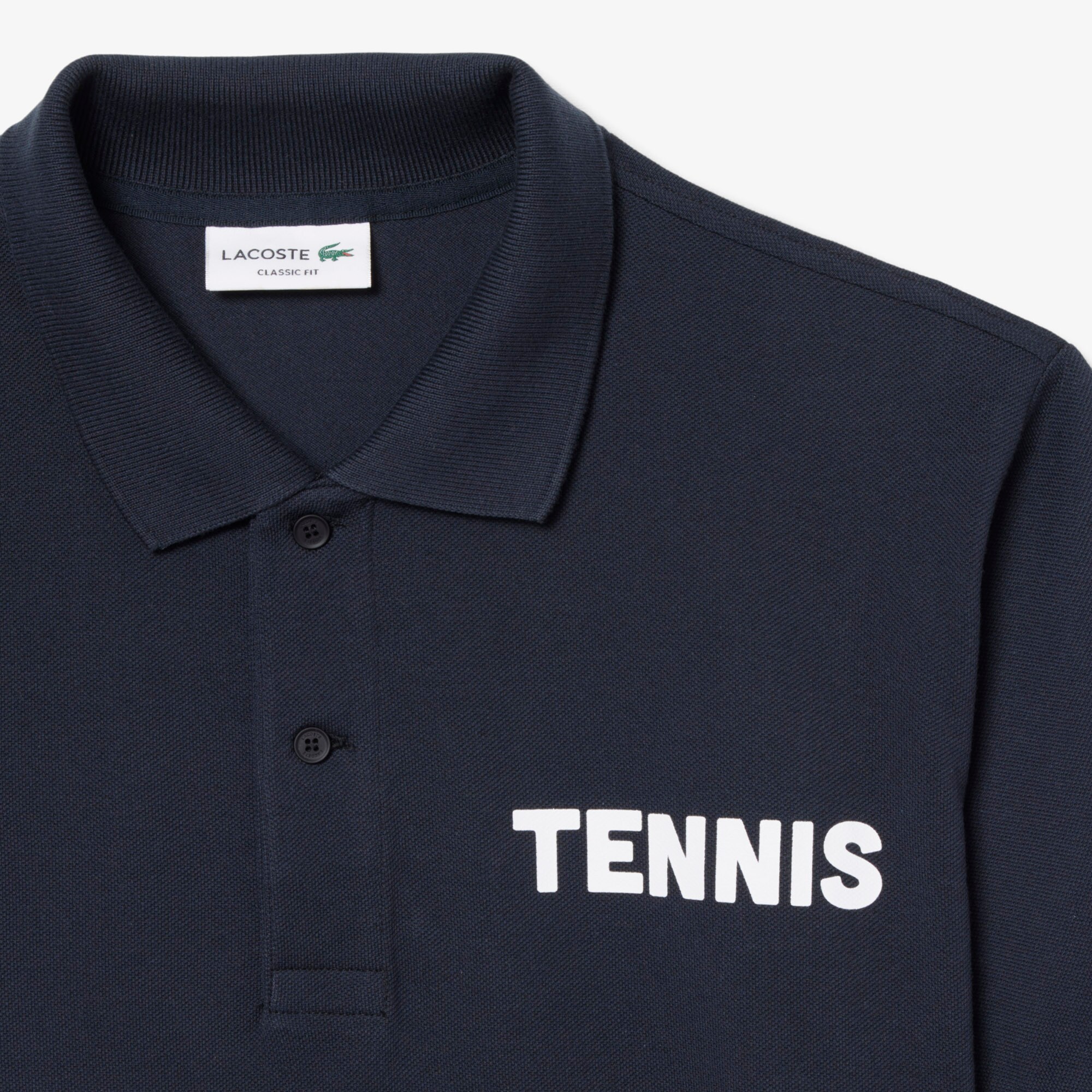 Classic Fit Printed Petit Piqu&eacute; Polo Shirt image number 4
