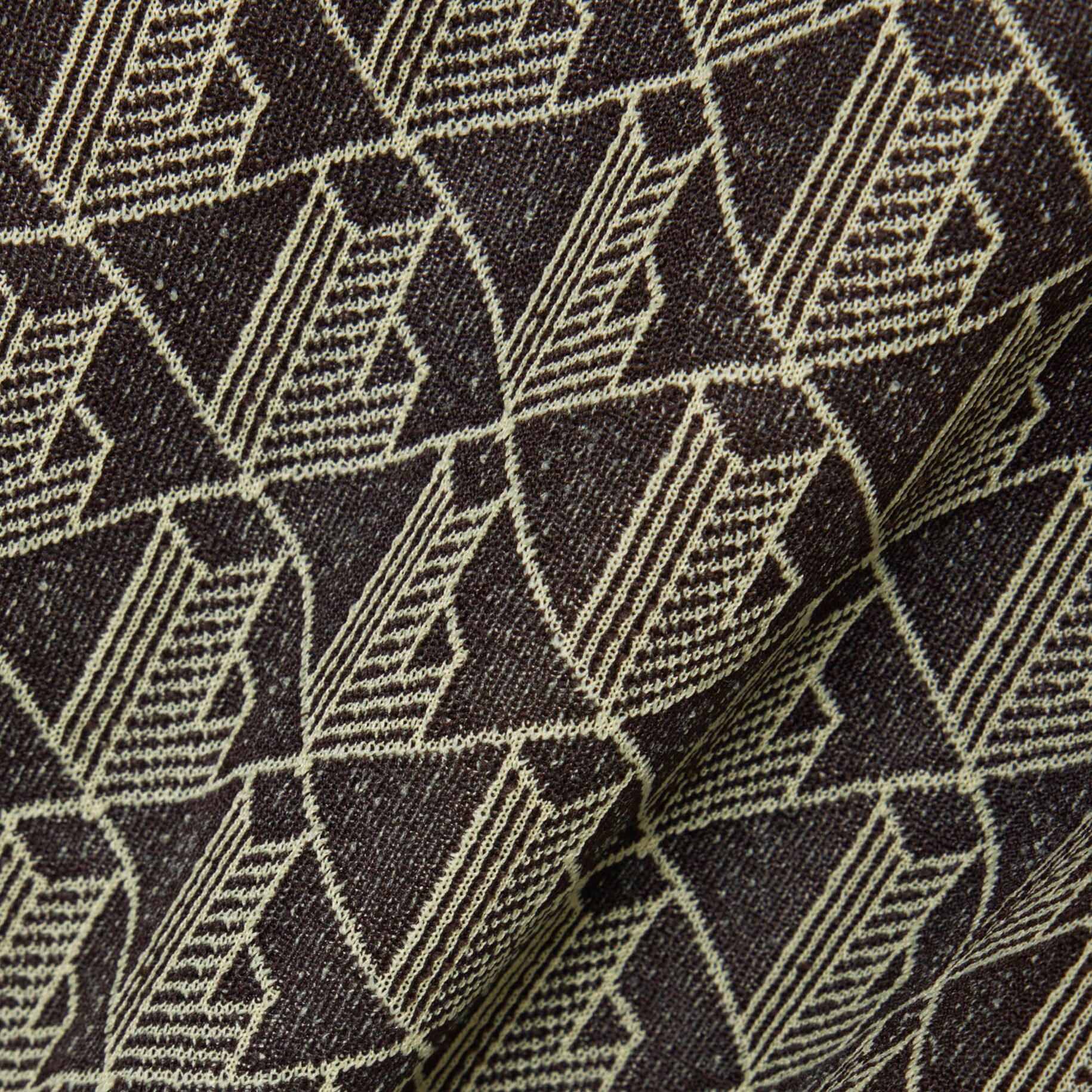 Slim Fit Monogram Jacquard Polo Dress image number 6