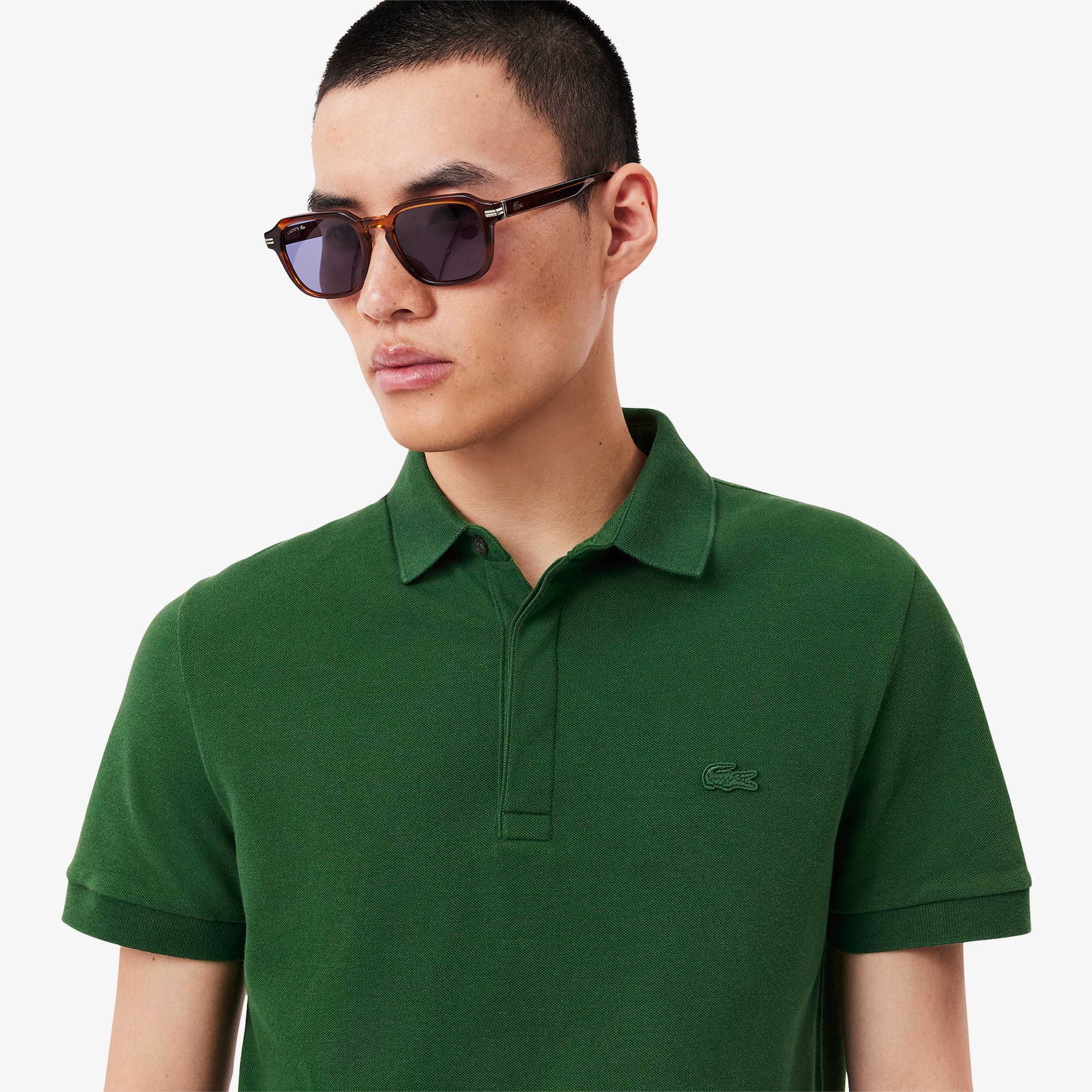Regular Fit Paris Stretch Piqu&eacute; Polo Shirt image number 1