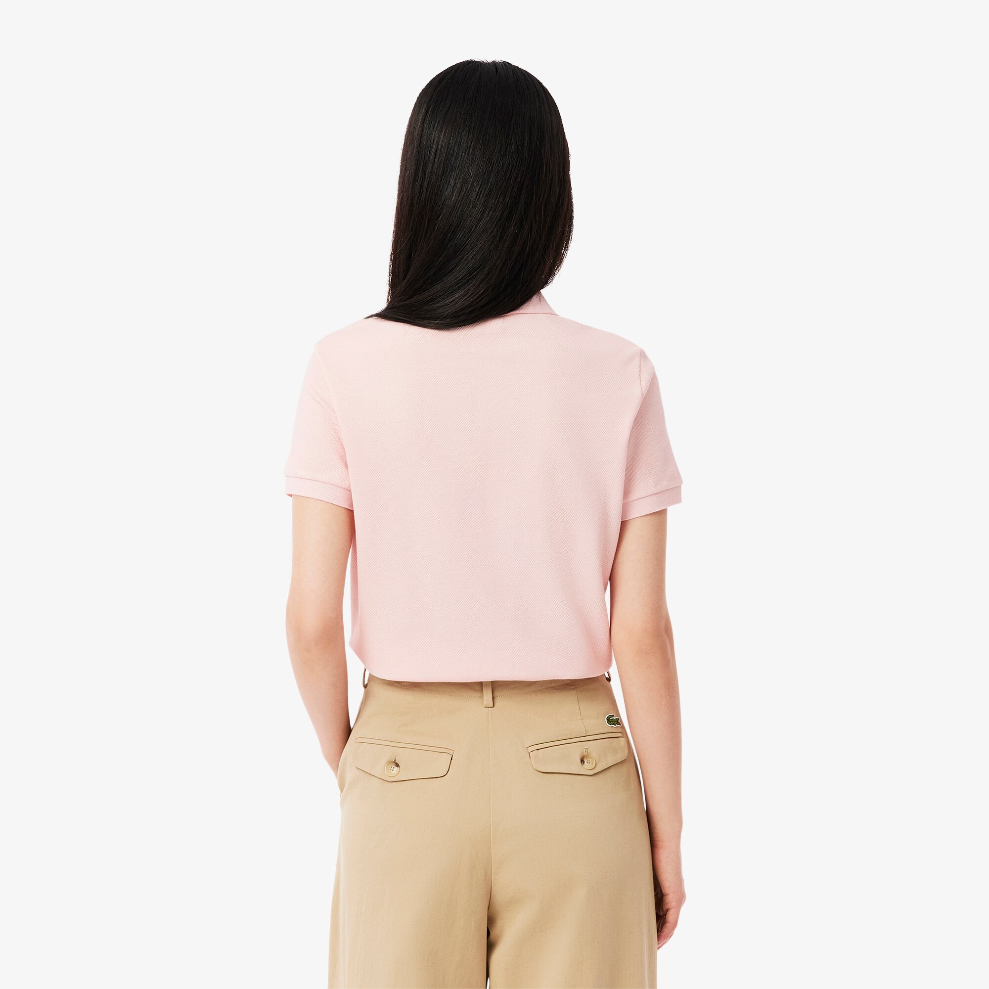 Women's Lacoste Regular Fit Soft Cotton Petit Piqu&eacute; Polo Shirt image number 2