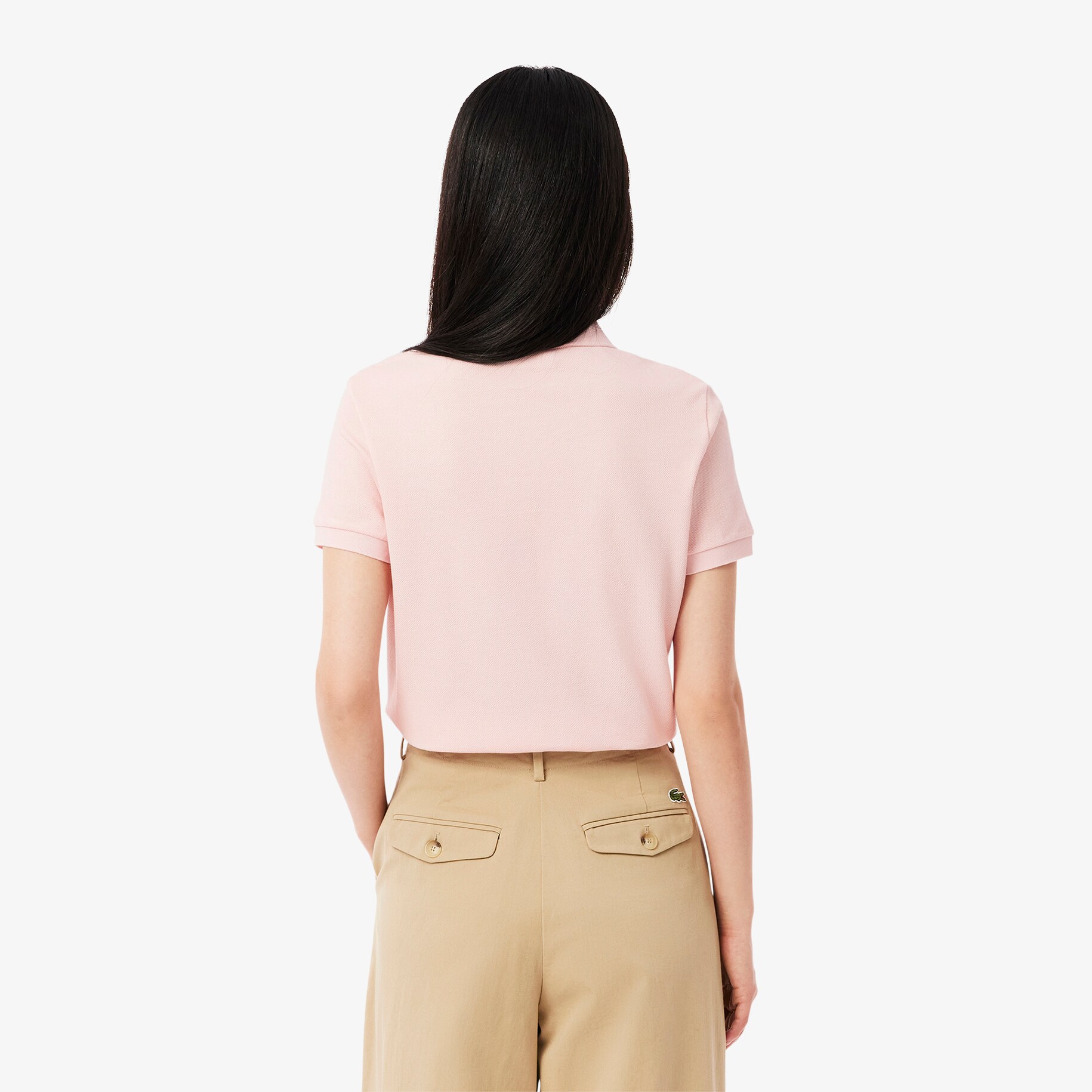 Women's Lacoste Regular Fit Soft Cotton Petit Piqu&eacute; Polo Shirt image number 2